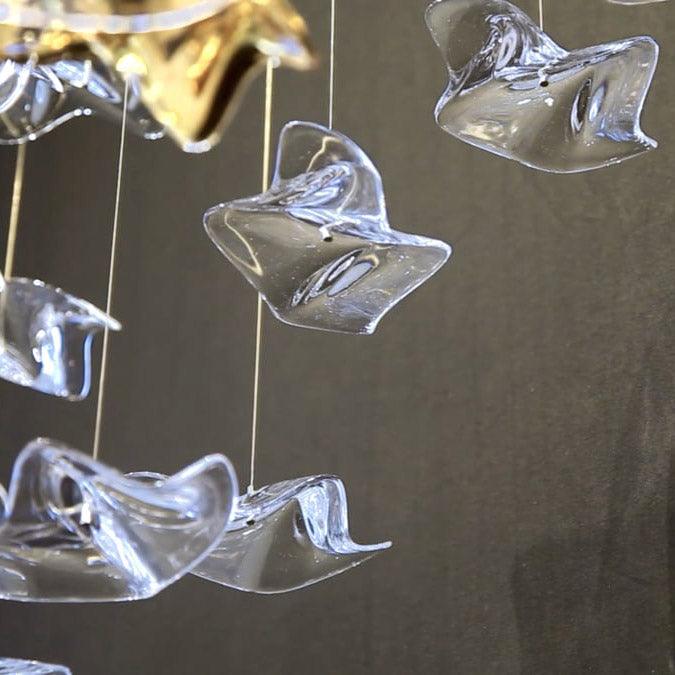 DIY Sand Sea Chandelier