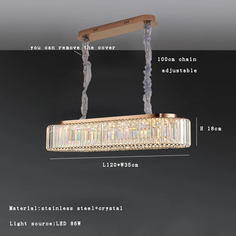 Gio Crystal Dining Room Chandelier