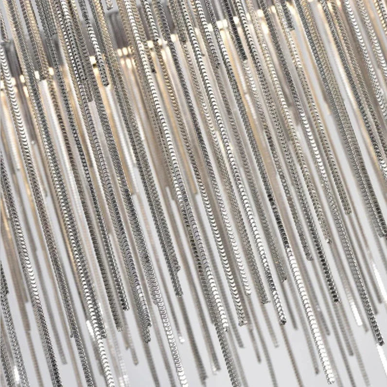 Cadena Steel Tassel Dining Room Light Chandelier