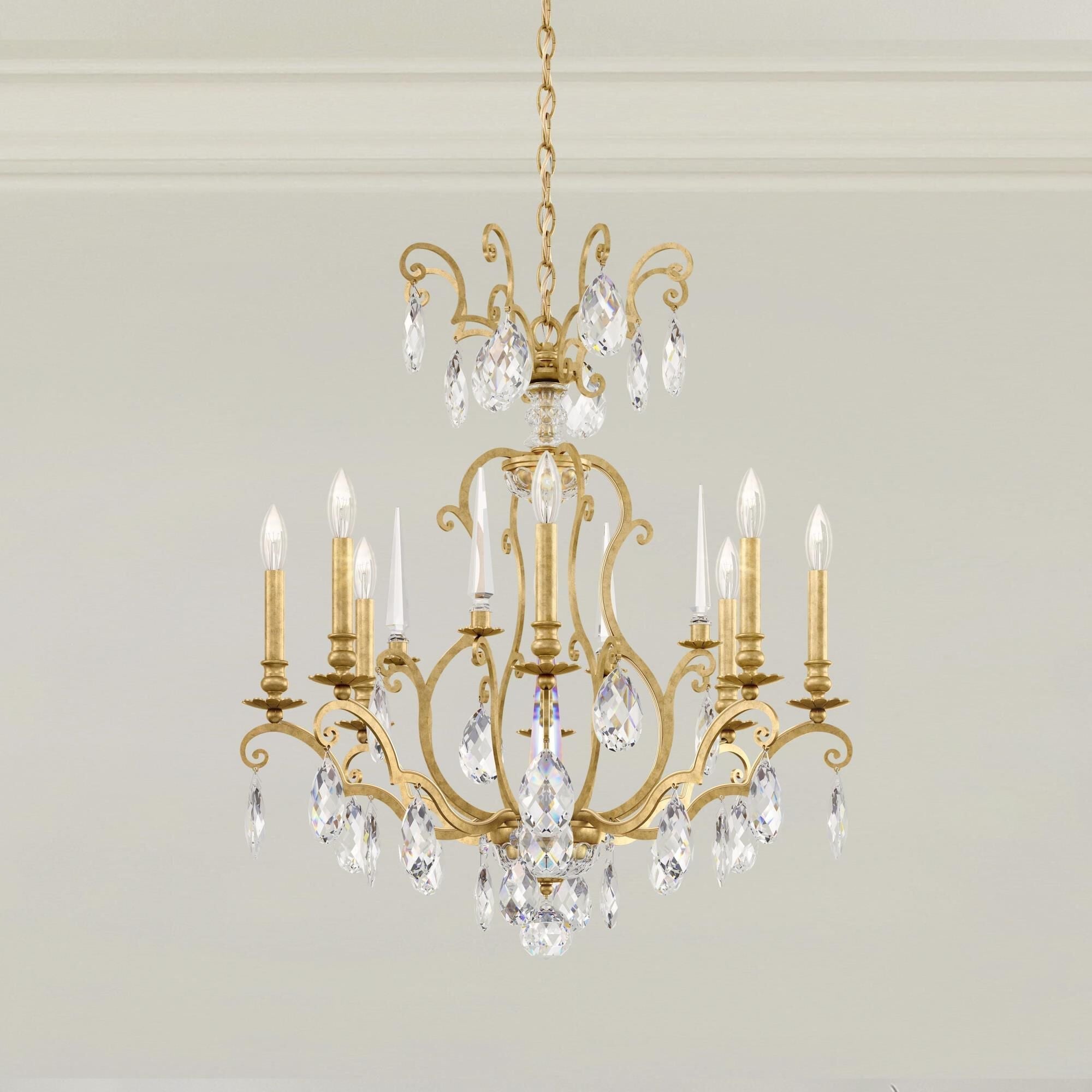 Schonbek Nouveau 32 Inch 8 Light Chandelier Cp484625