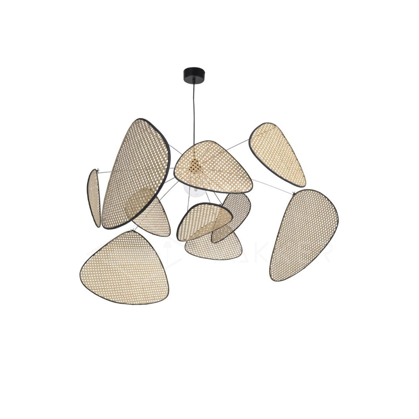 Screen Cannage Suspension Chandelier