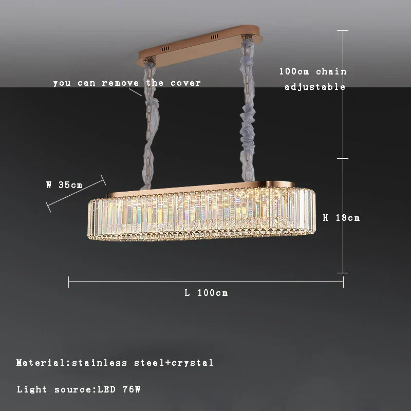 Gio Crystal Dining Room Chandelier