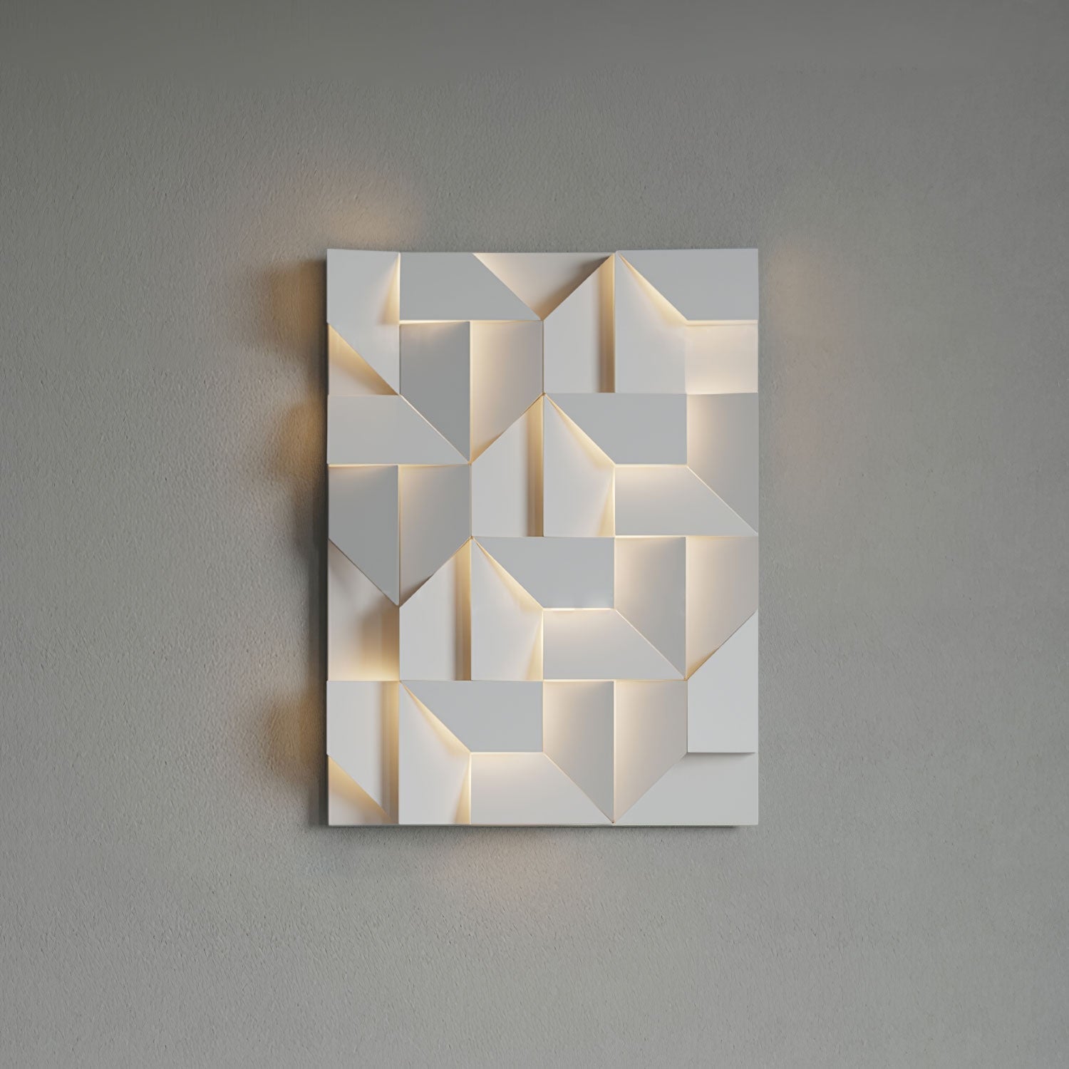 Shadows Grand Wall-mounted Light Wall Light - L 23.6 x W 23.6 Metal, Hardwired Wall Sconce, detail 92