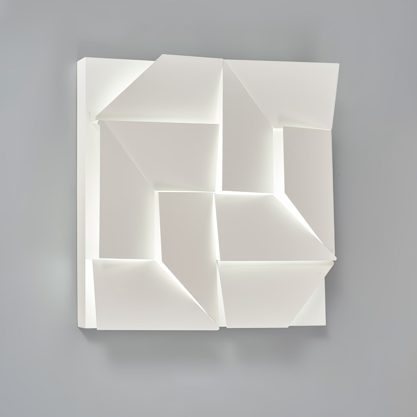 Shadows Grand Wall-mounted Light Wall Light - L 15cm x H 45cm Metal, Hardwired Wall Sconce, detail 115
