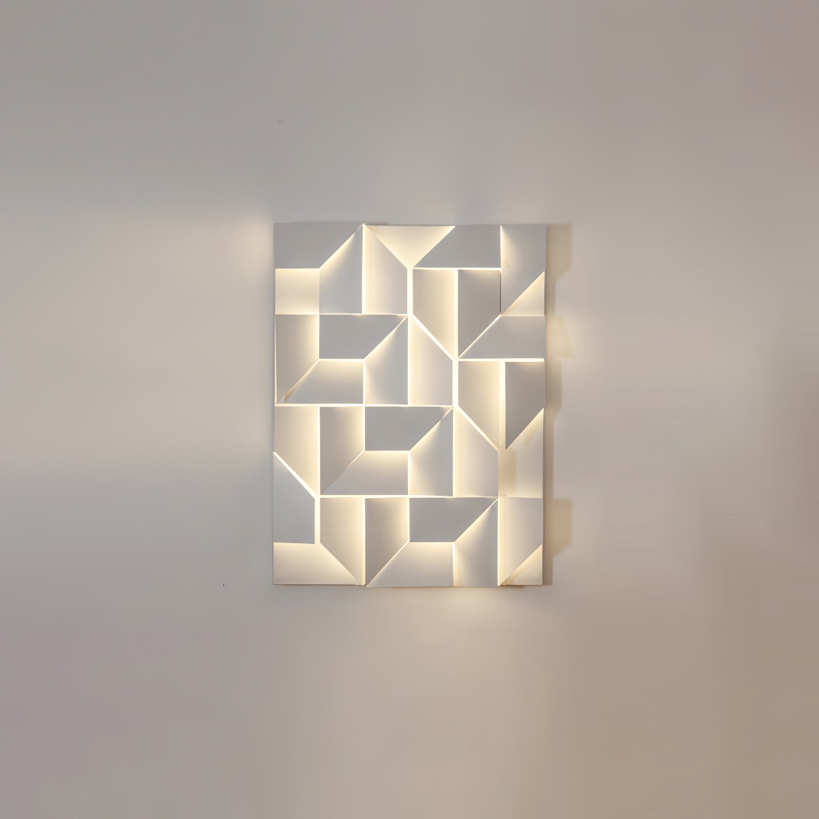 Shadows Grand Wall-mounted Light Wall Light - L 23.6 x W 23.6 Metal, Hardwired Wall Sconce, detail 96