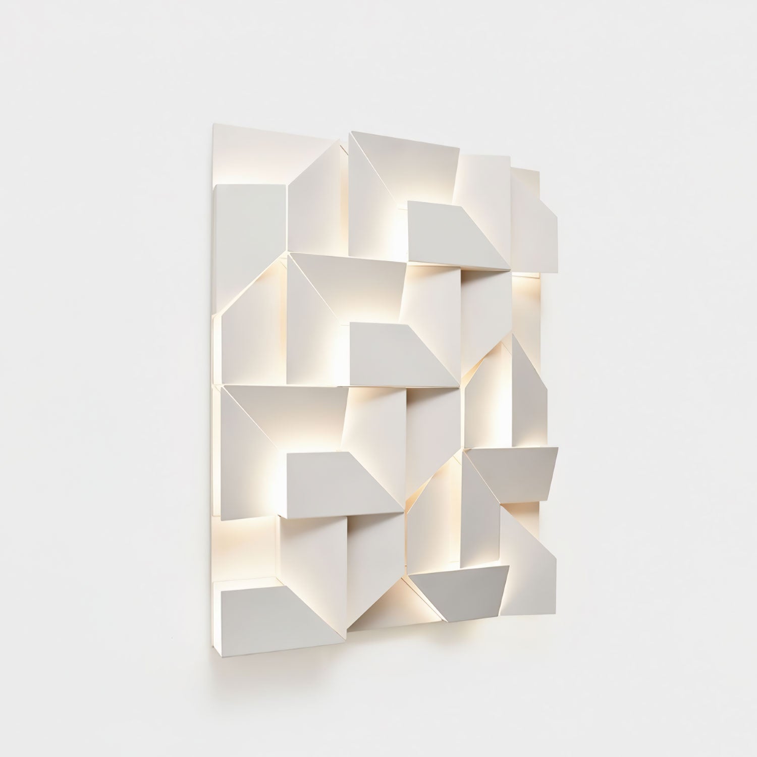 Shadows Grand Wall-mounted Light Wall Light - L 15cm x H 45cm Metal, Hardwired Wall Sconce, detail 86
