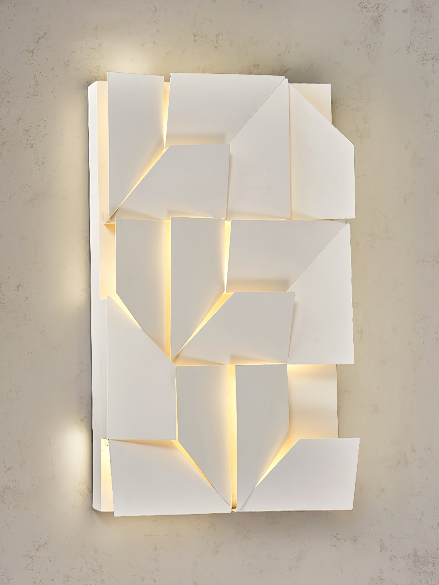 Shadows Grand Wall-mounted Light Wall Light - L 15cm x H 45cm Metal, Hardwired Wall Sconce, detail 134