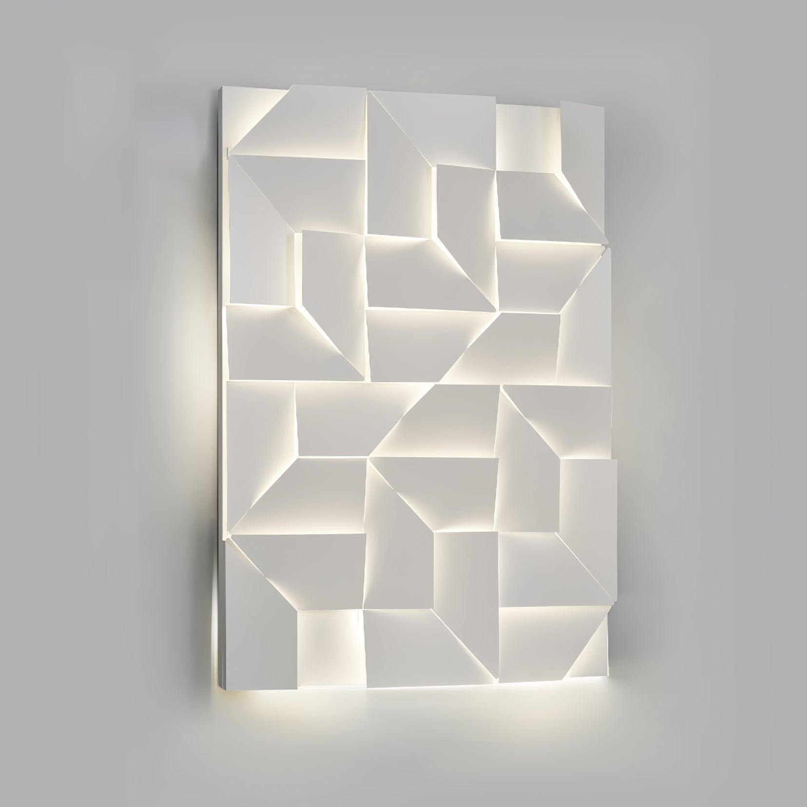 Shadows Grand Wall-mounted Light Wall Light - L 23.6 x W 23.6 Metal, Hardwired Wall Sconce, detail 141