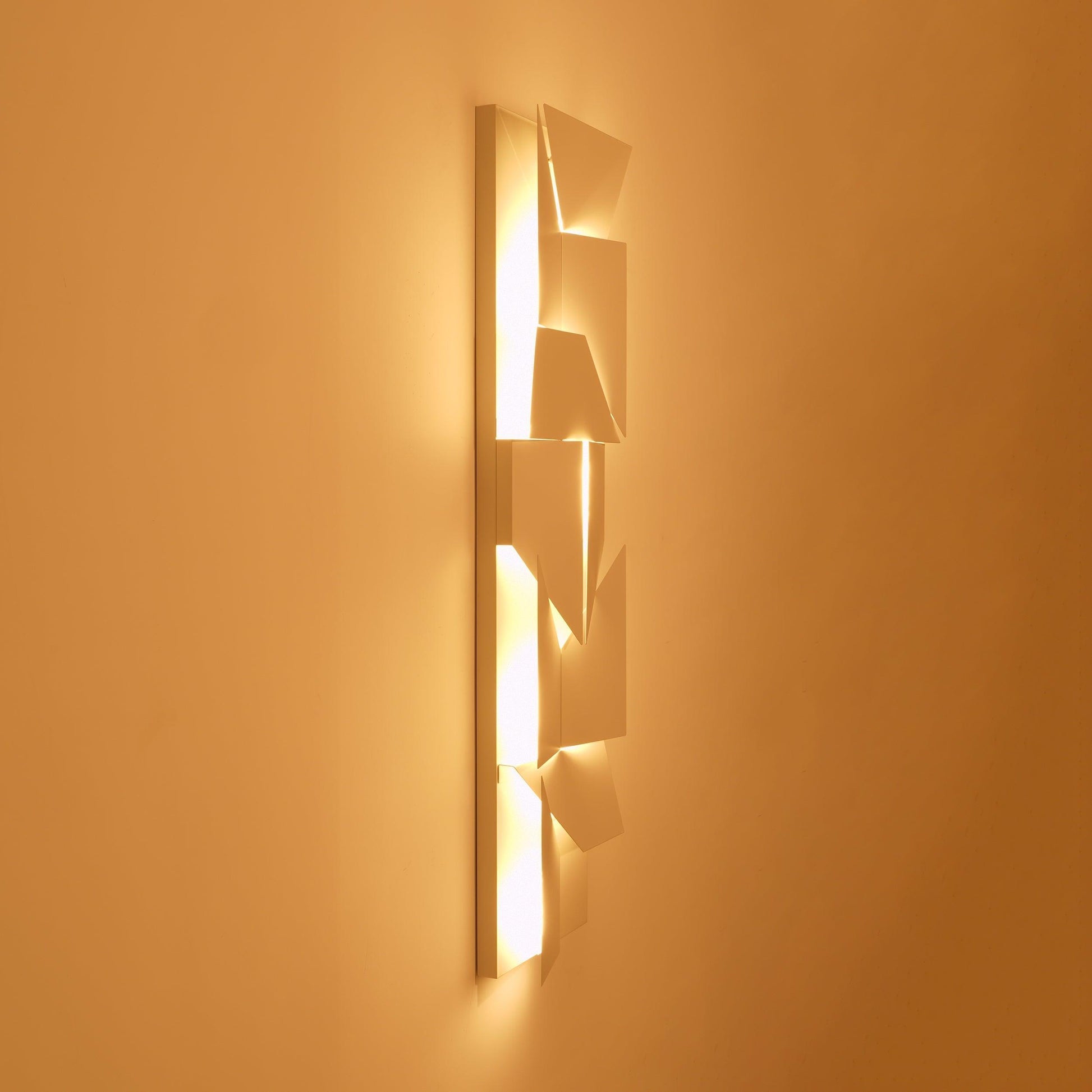 Shadows Grand Wall-mounted Light Wall Light - L 15cm x H 45cm Metal, Hardwired Wall Sconce, detail 74