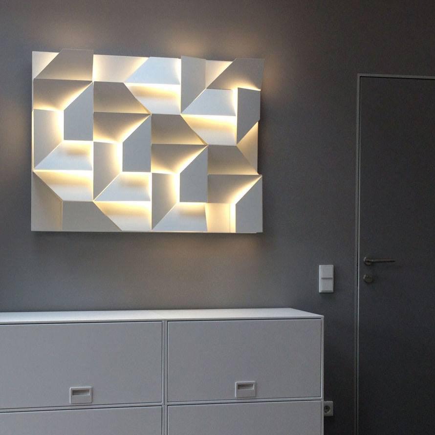 Shadows Grand Wall-mounted Light Wall Light - L 23.6 x W 23.6 Metal, Hardwired Wall Sconce, detail 15