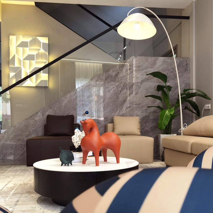 Shadows Grand Wall-mounted Light Wall Light - L 15cm x H 45cm Metal, Hardwired Wall Sconce, detail 53