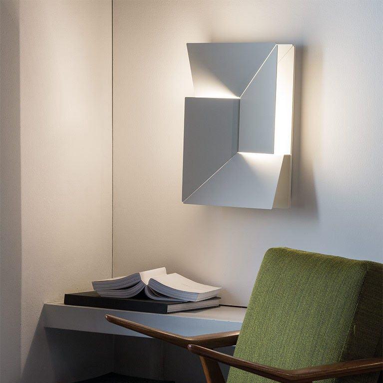 Shadows Grand Wall-mounted Light Wall Light - L 15cm x H 45cm Metal, Hardwired Wall Sconce, detail 18