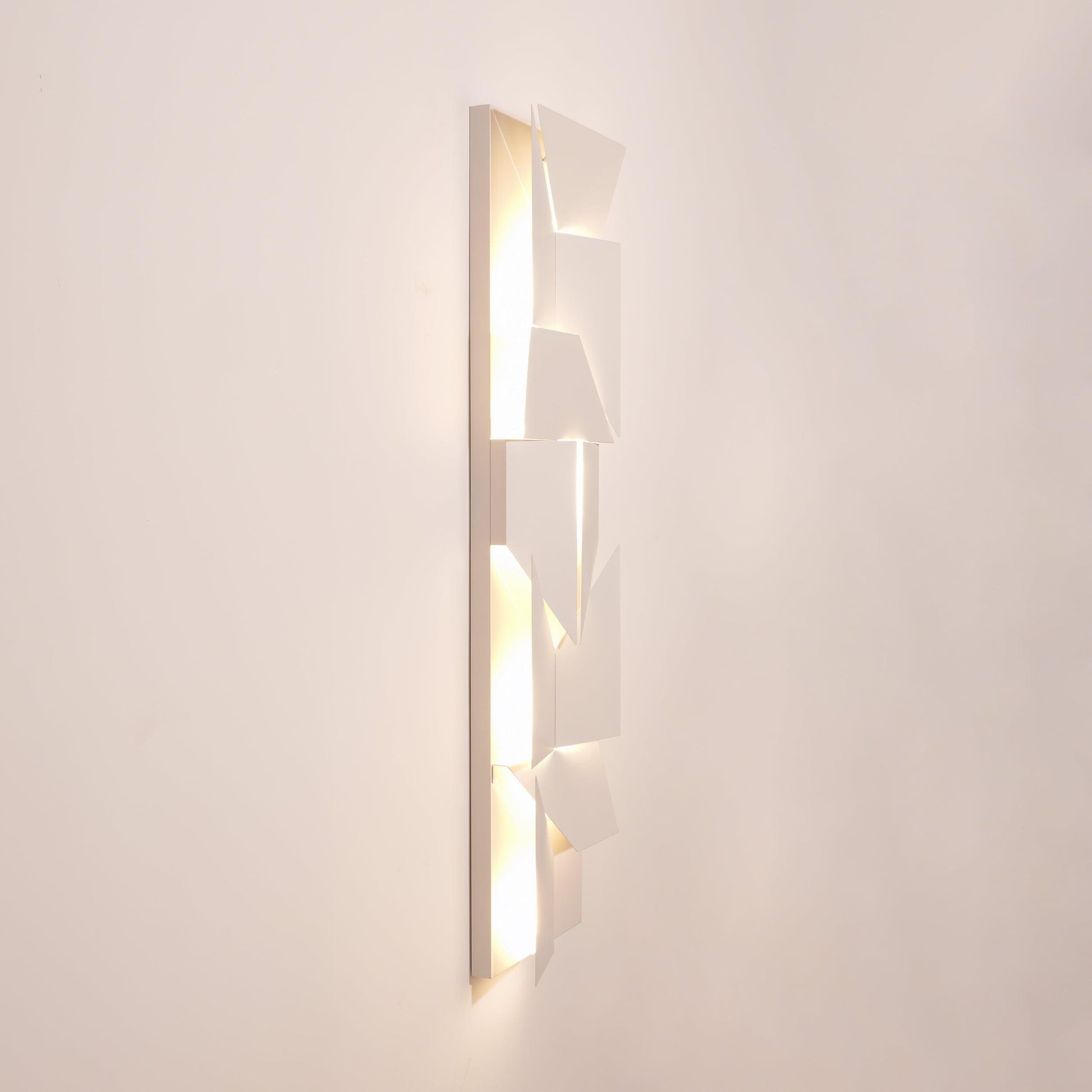 Shadows Grand Wall-mounted Light Wall Light - L 15cm x H 45cm Metal, Hardwired Wall Sconce, detail 73