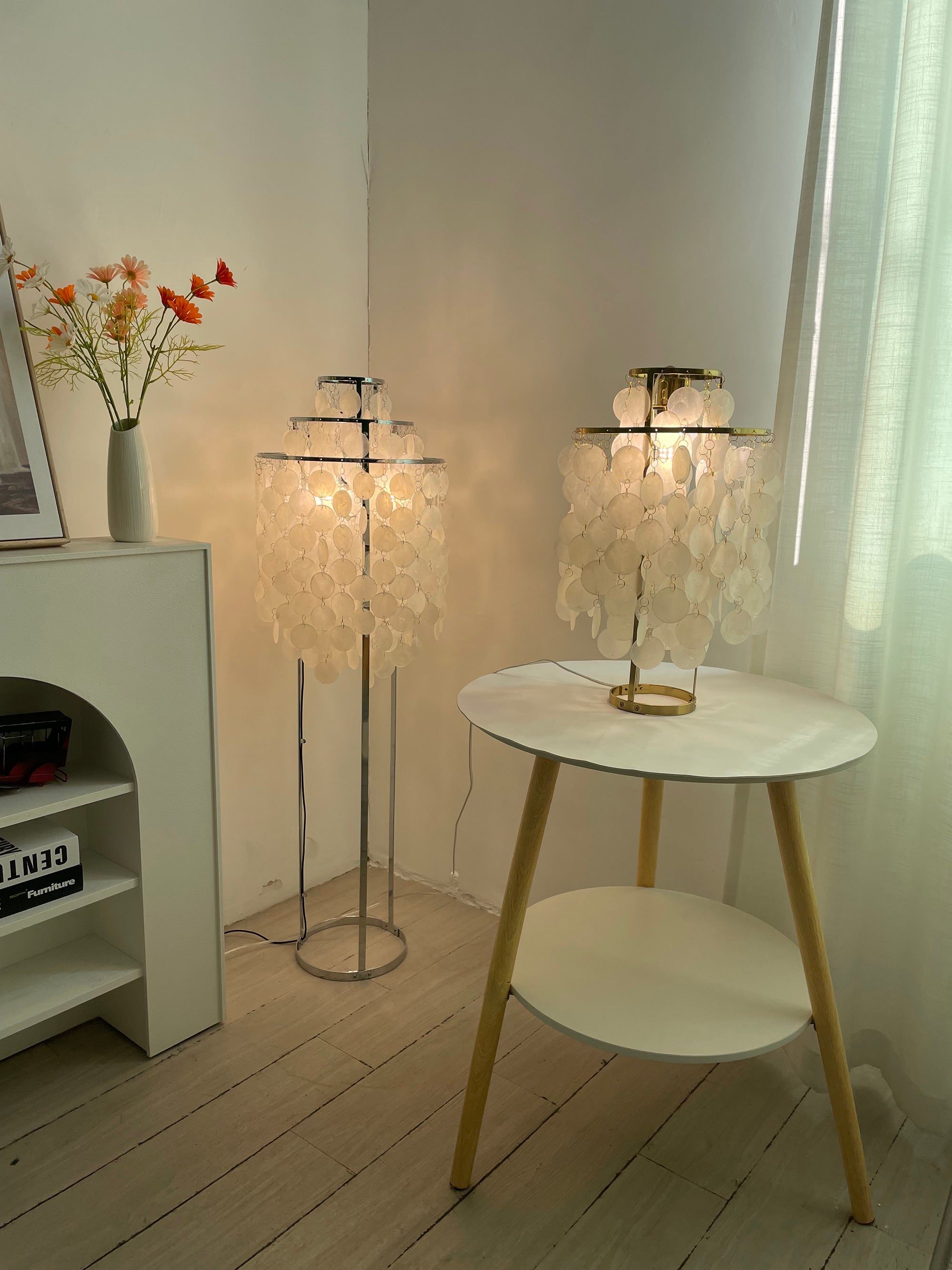 Shell Floor Light, Floor Lamp, detail 10