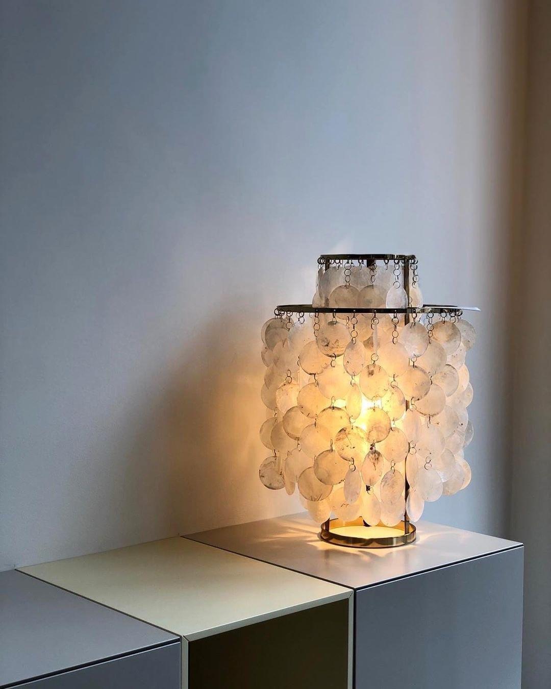 Shell Table Lamp 11.8