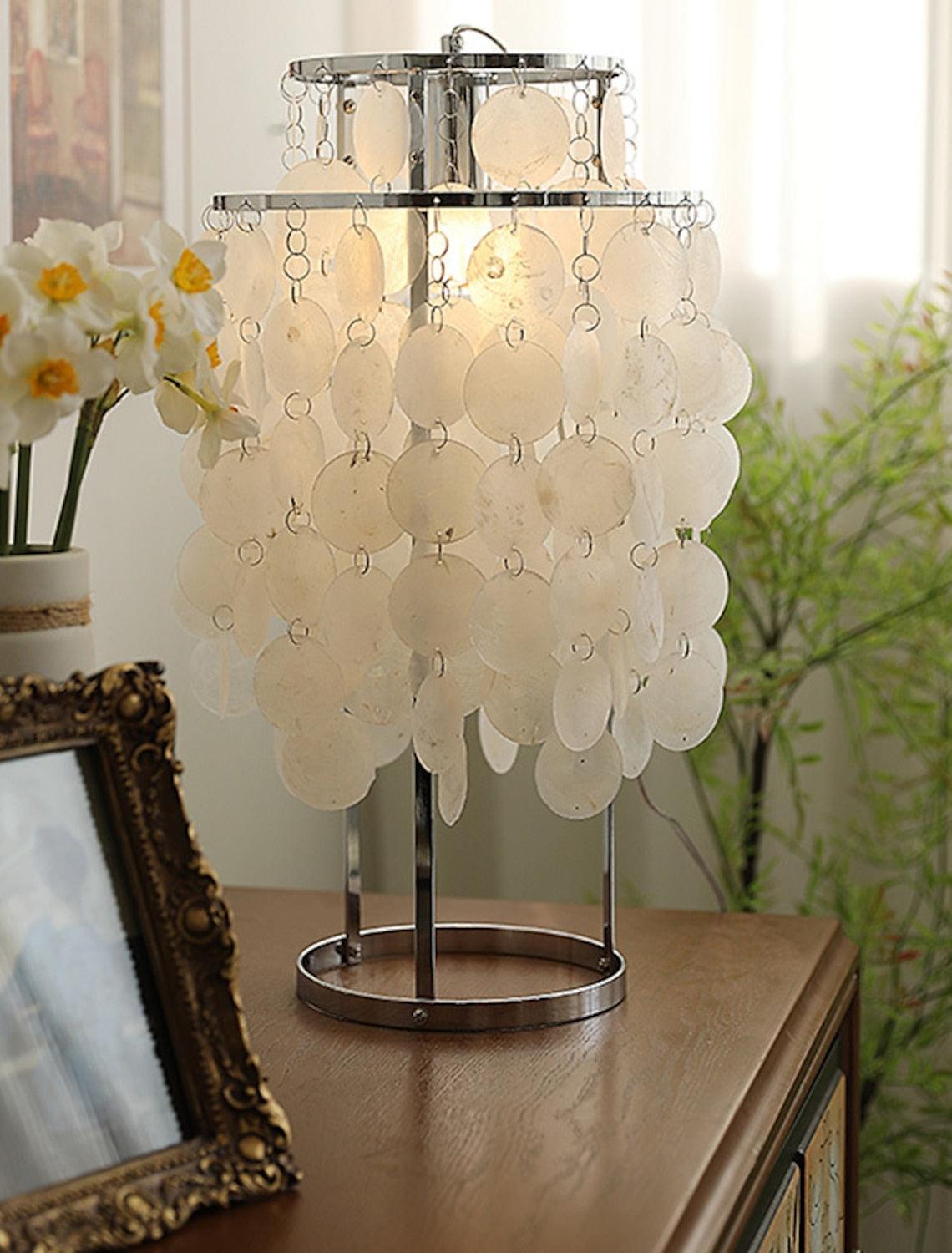 Shell Table Lamp 11.8
