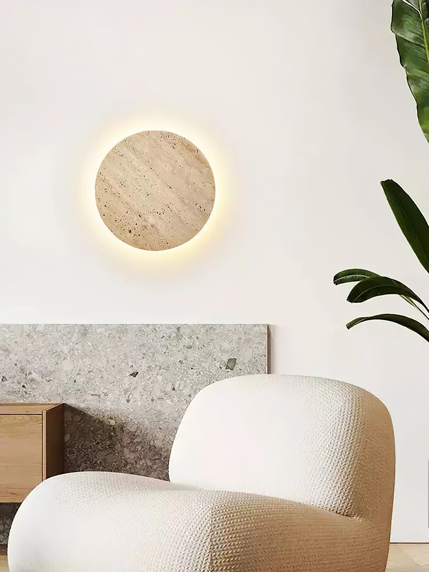 Siena Travertine Wall Light