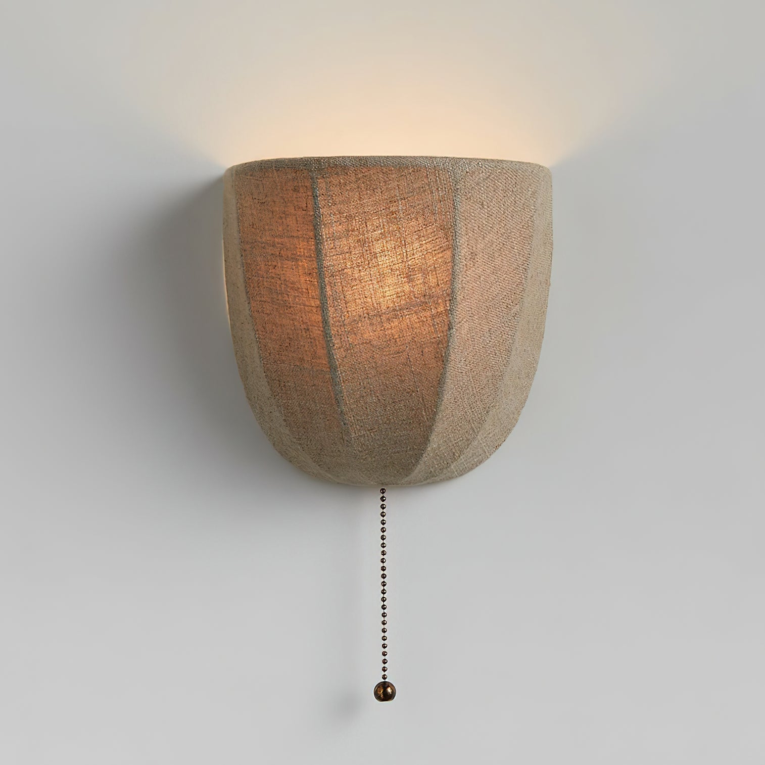 Sienna Linen Wall Sconce 7.1