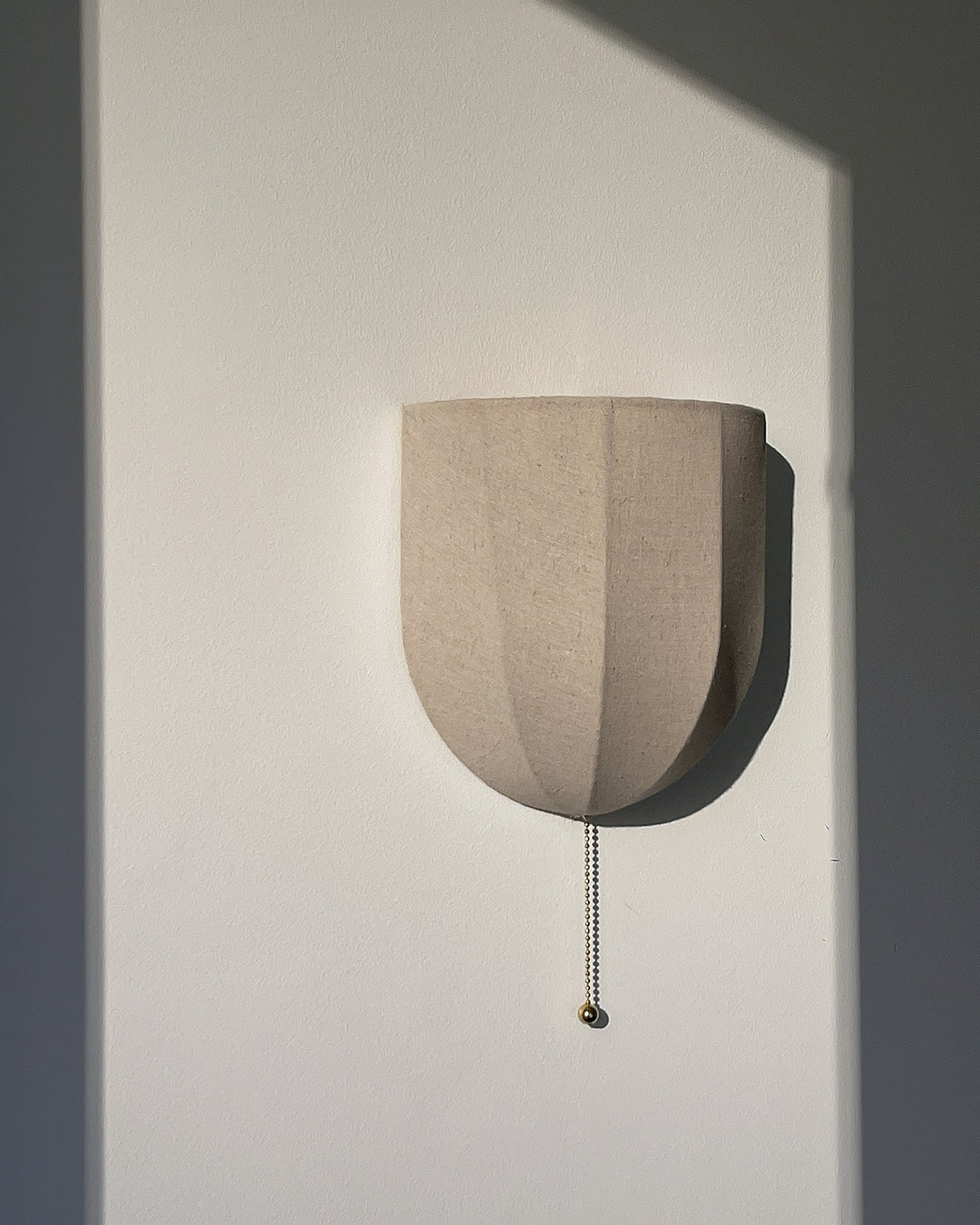 Sienna Linen Wall Sconce 7.1
