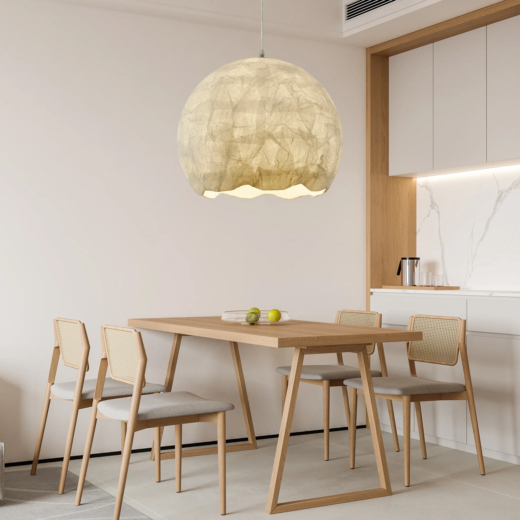 Silk Luna Chandelier