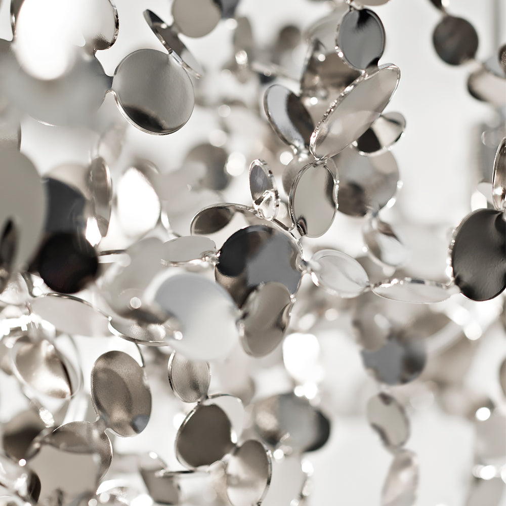 Silver Designer Chandelier