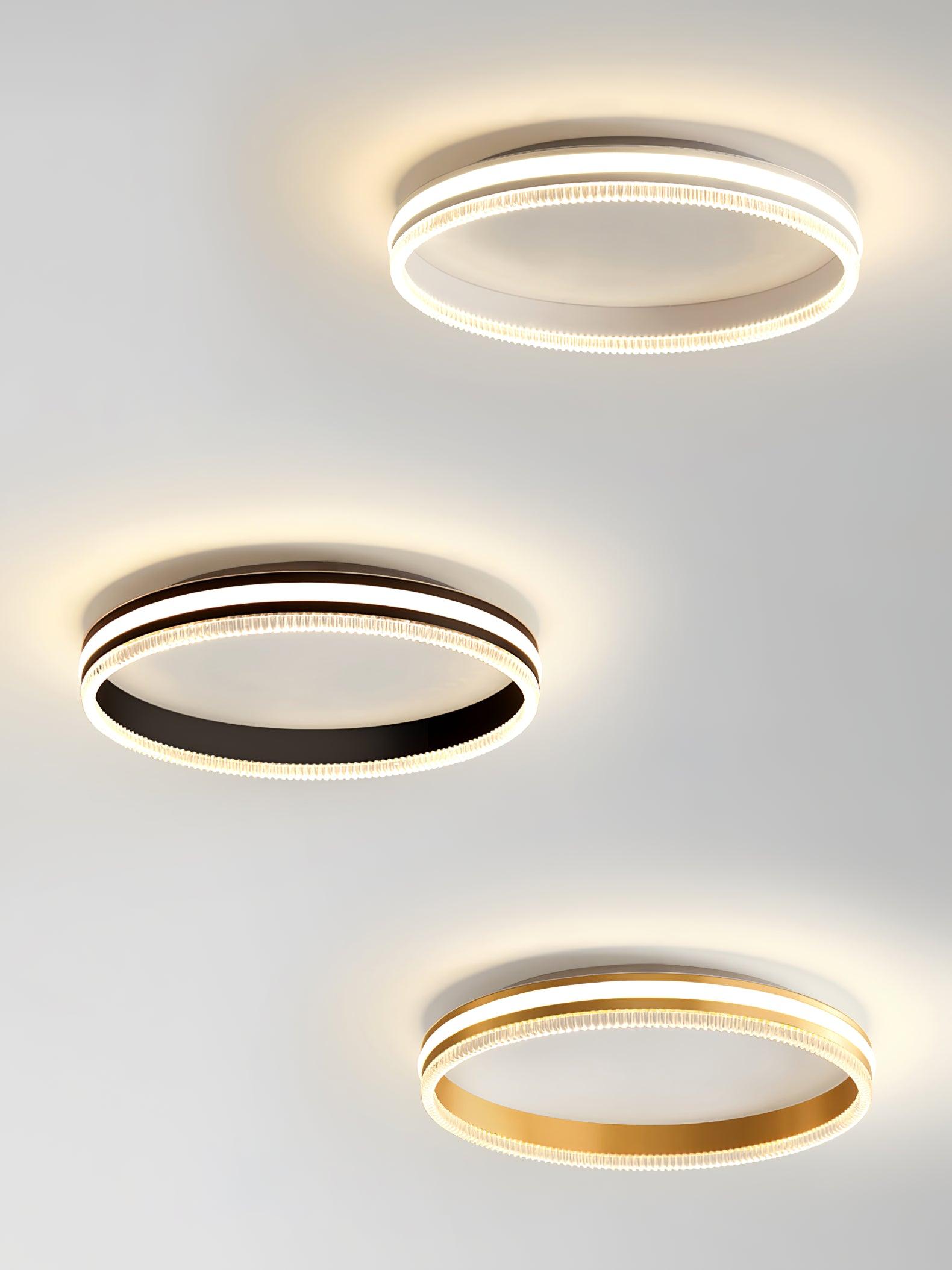 Simple Acrylic Ring Overhead Fixture Ceiling Light