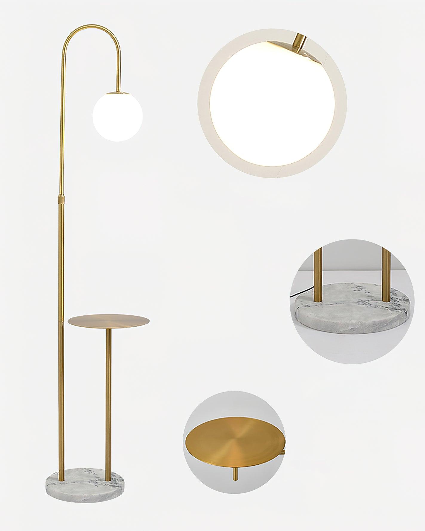 Small Bubble Accent Lamp Table Floor Lamp