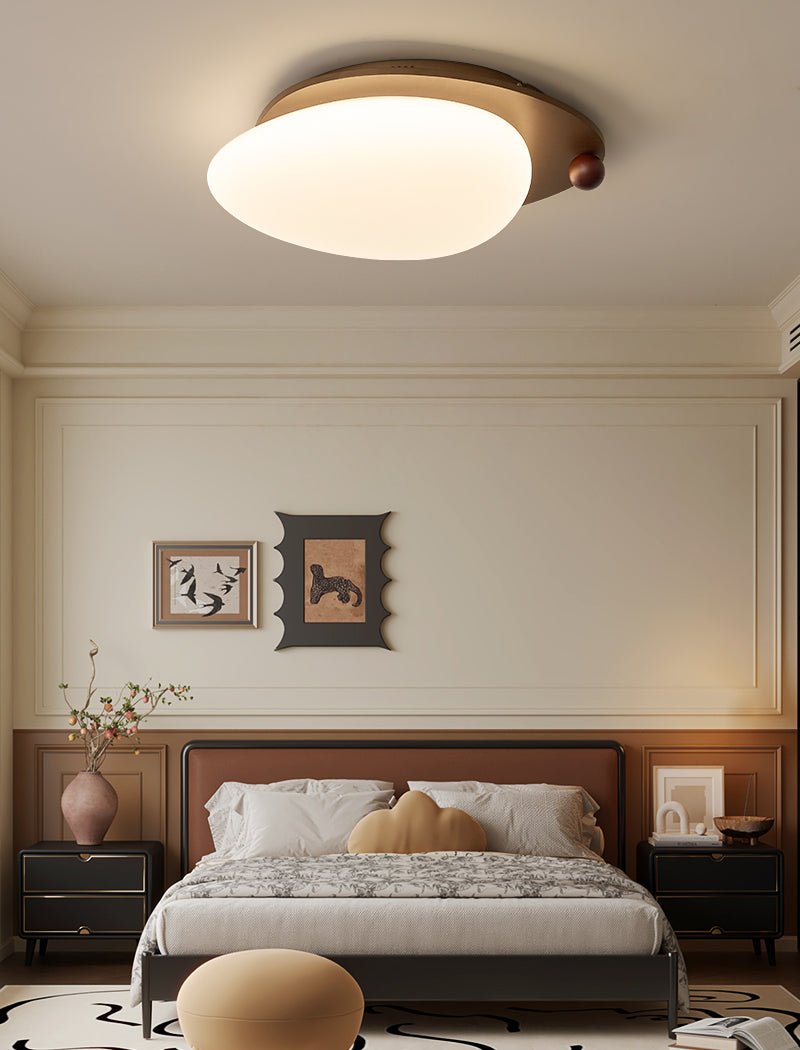 Soft Wooden Ceiling Light detail view 3