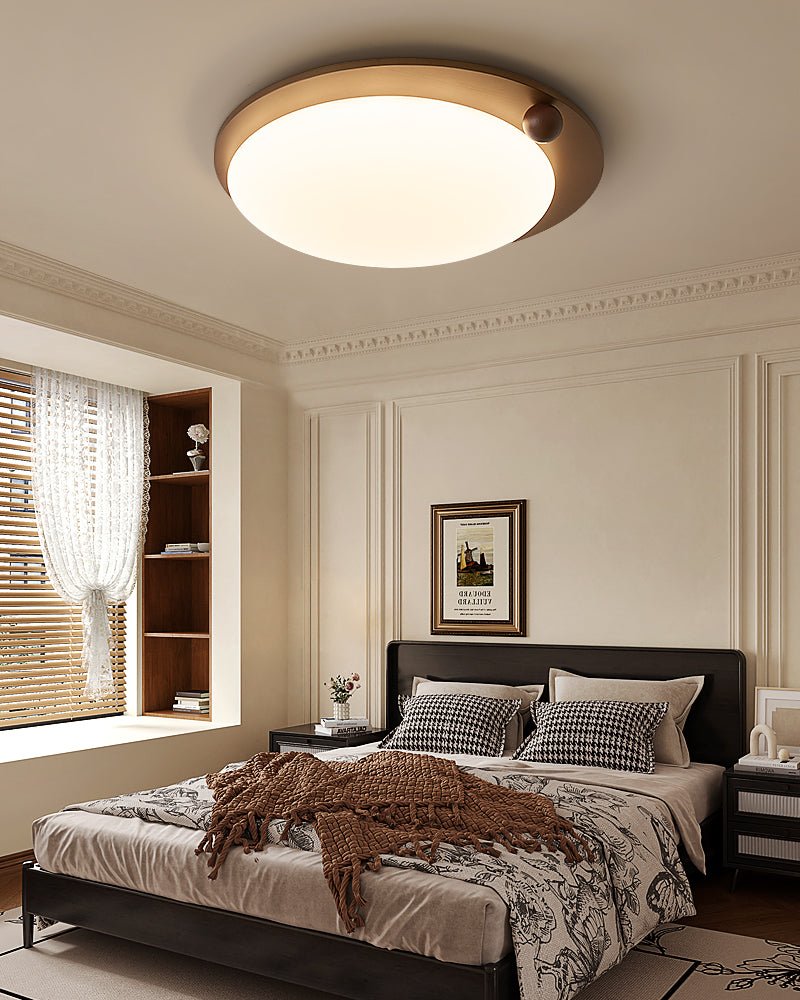 Wood Accent Ceiling Light detail view 12