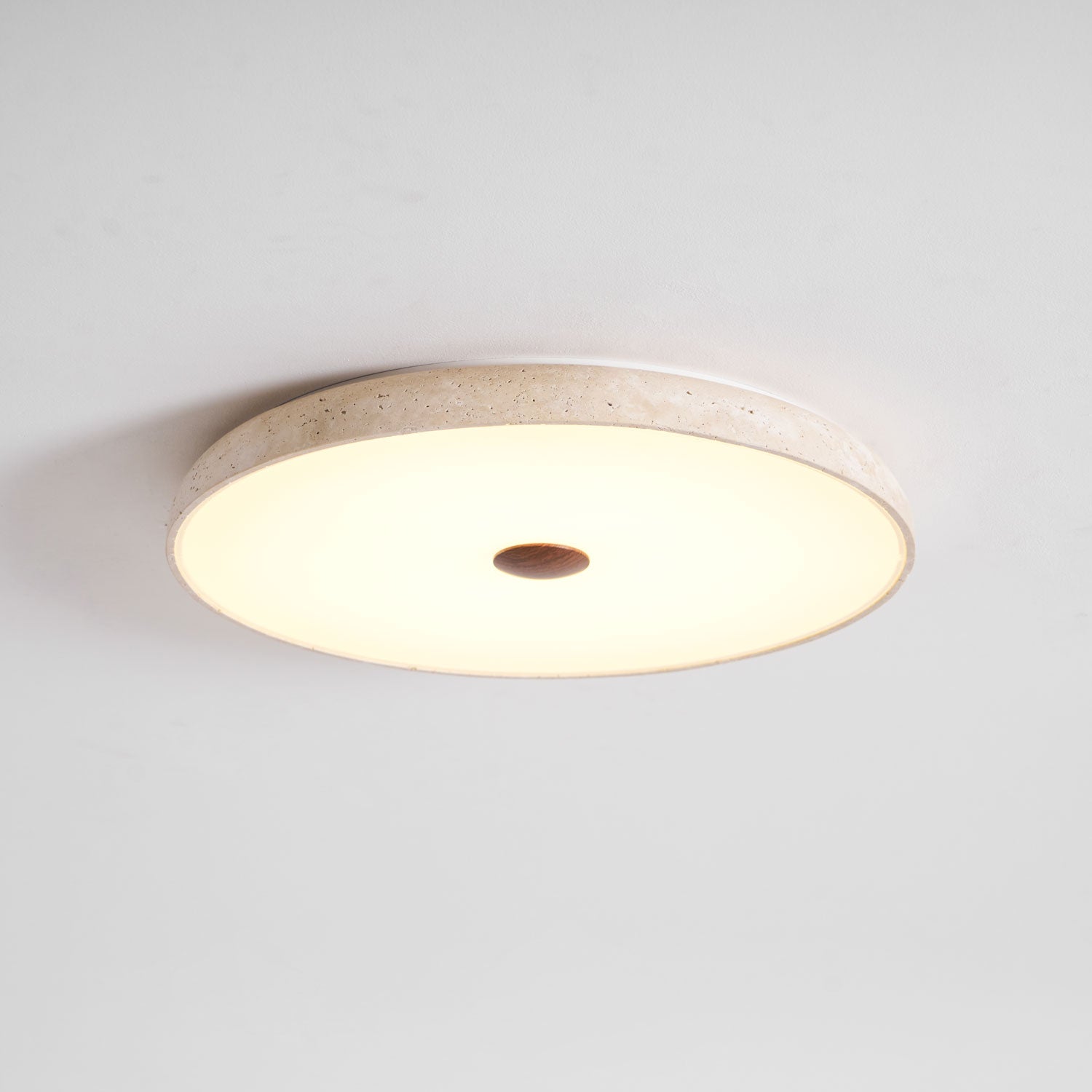 Solaro Travertine Ceiling Light
