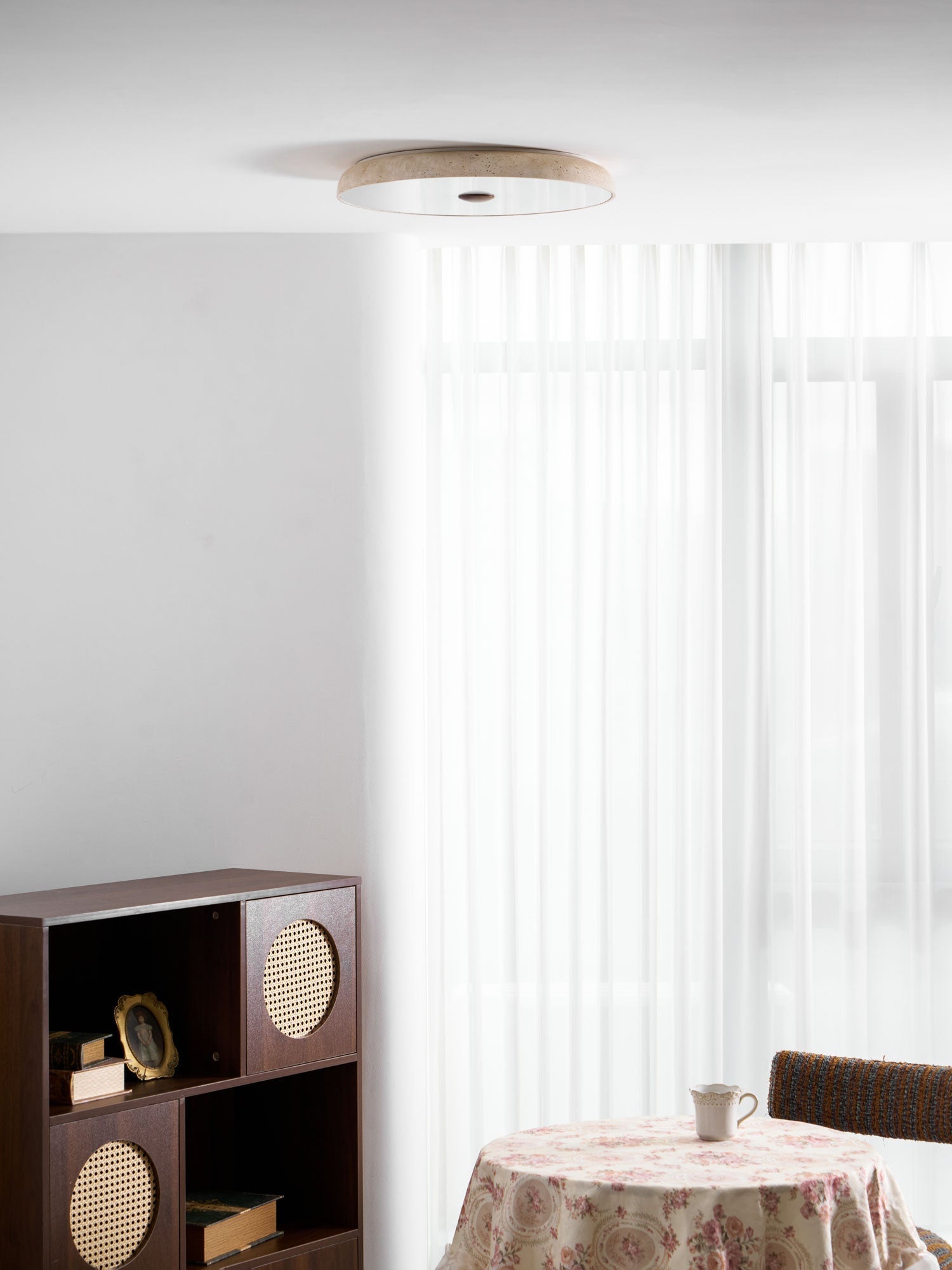 Solaro Travertine Ceiling Light