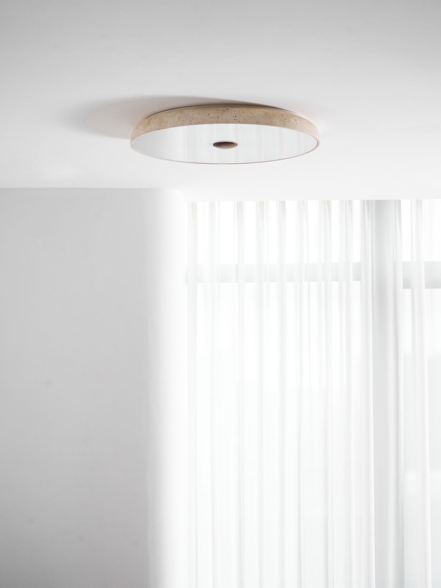 Solaro Travertine Ceiling Light