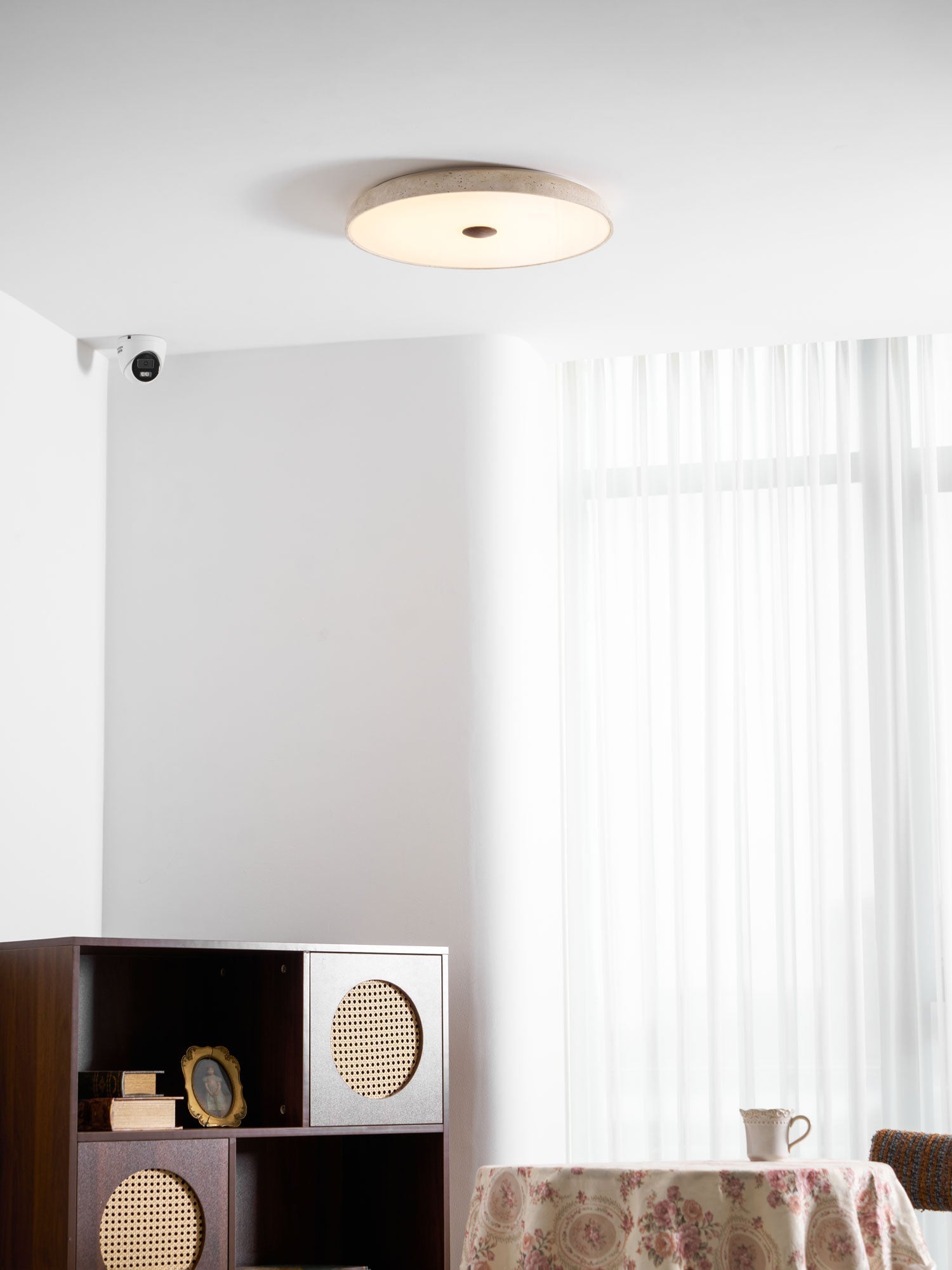 Solaro Travertine Ceiling Light