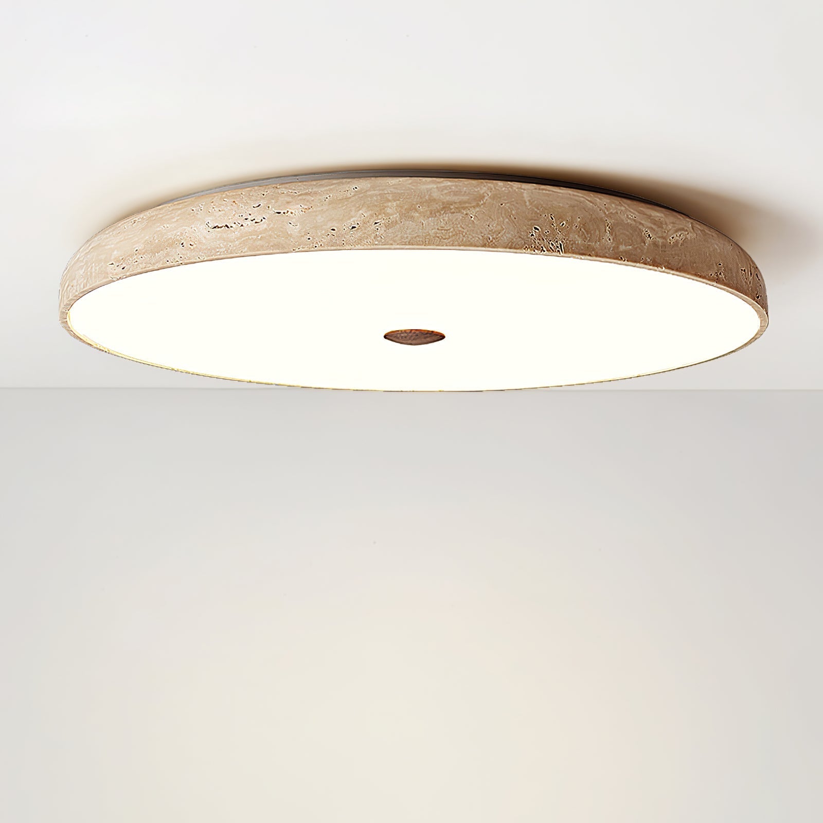 Solaro Travertine Ceiling Light
