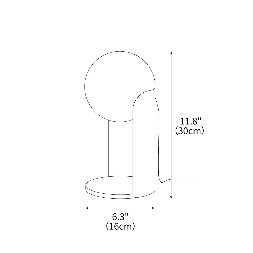 Solis Column Table Lamp 6.3