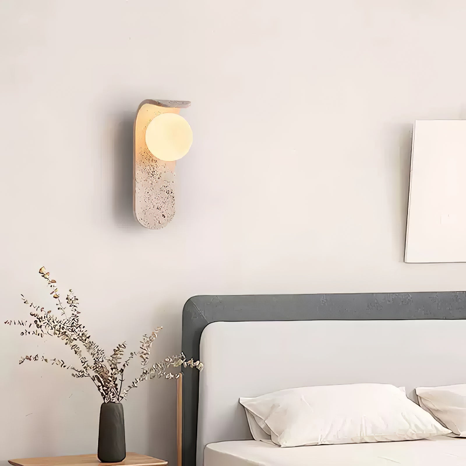 Solis Curve Wall Light, Hardwired Wall Sconce, detail 6