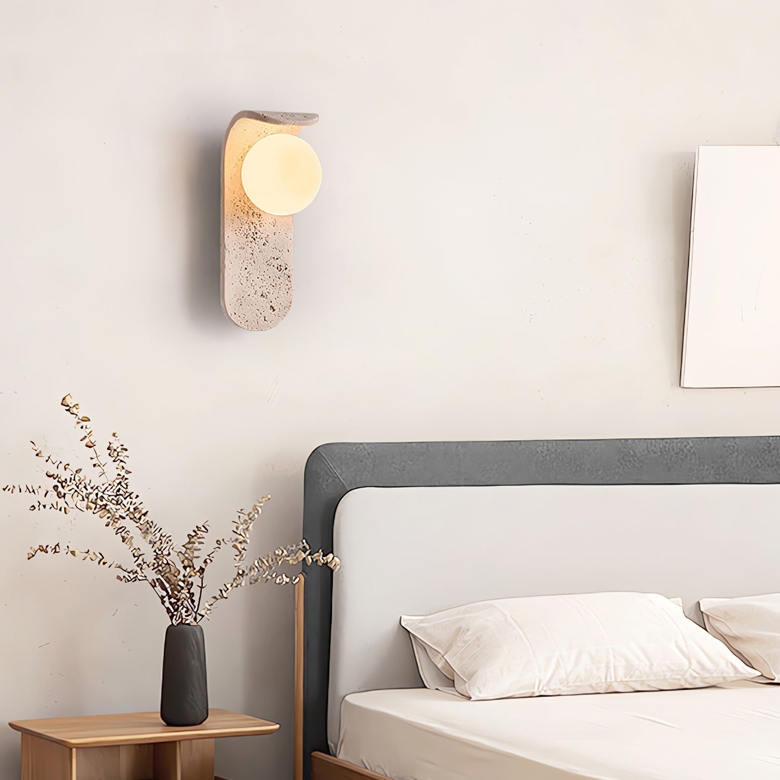 Solis Curve Wall Light, Hardwired Wall Sconce, detail 12