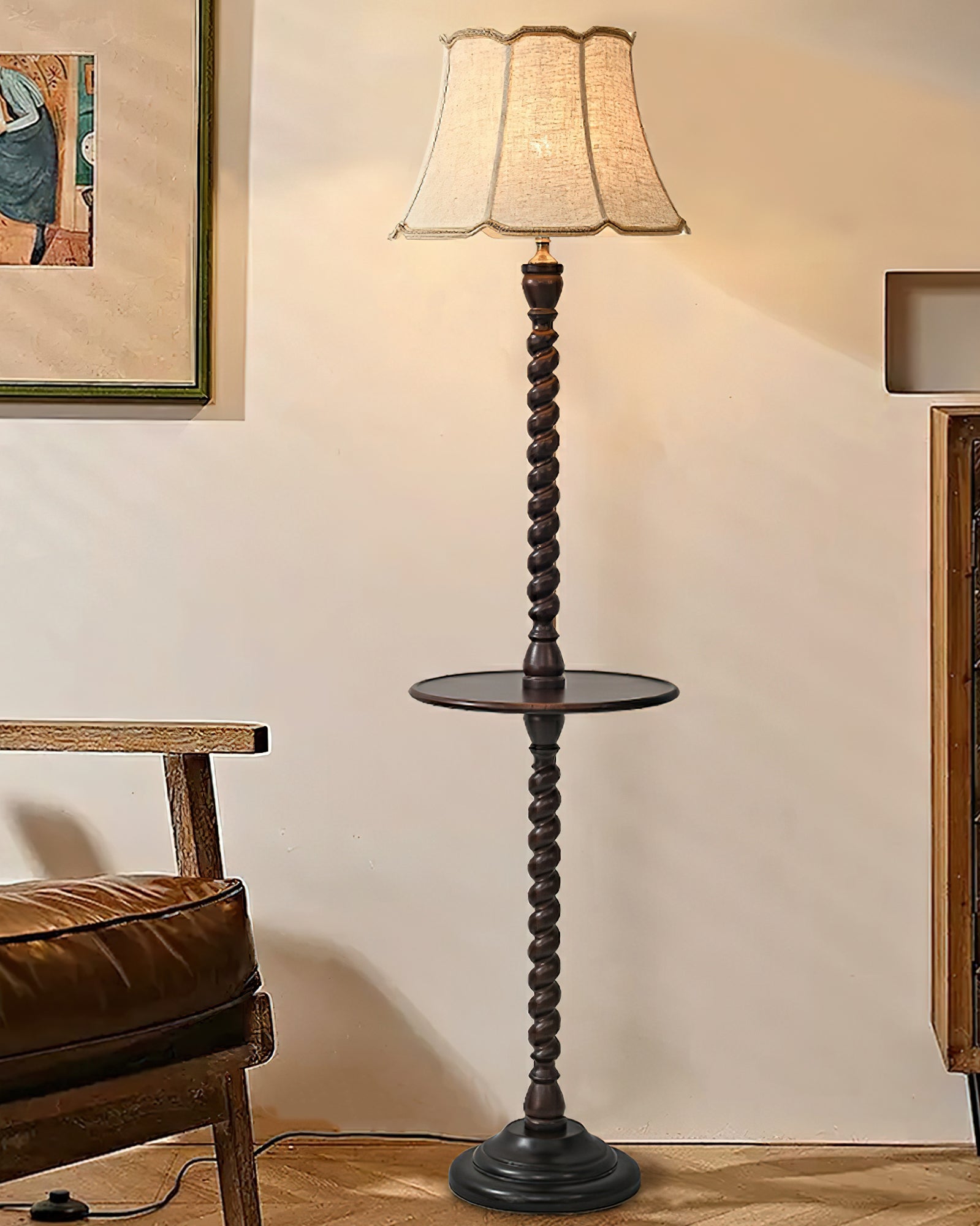 Spiral Floor Lamp 17.7