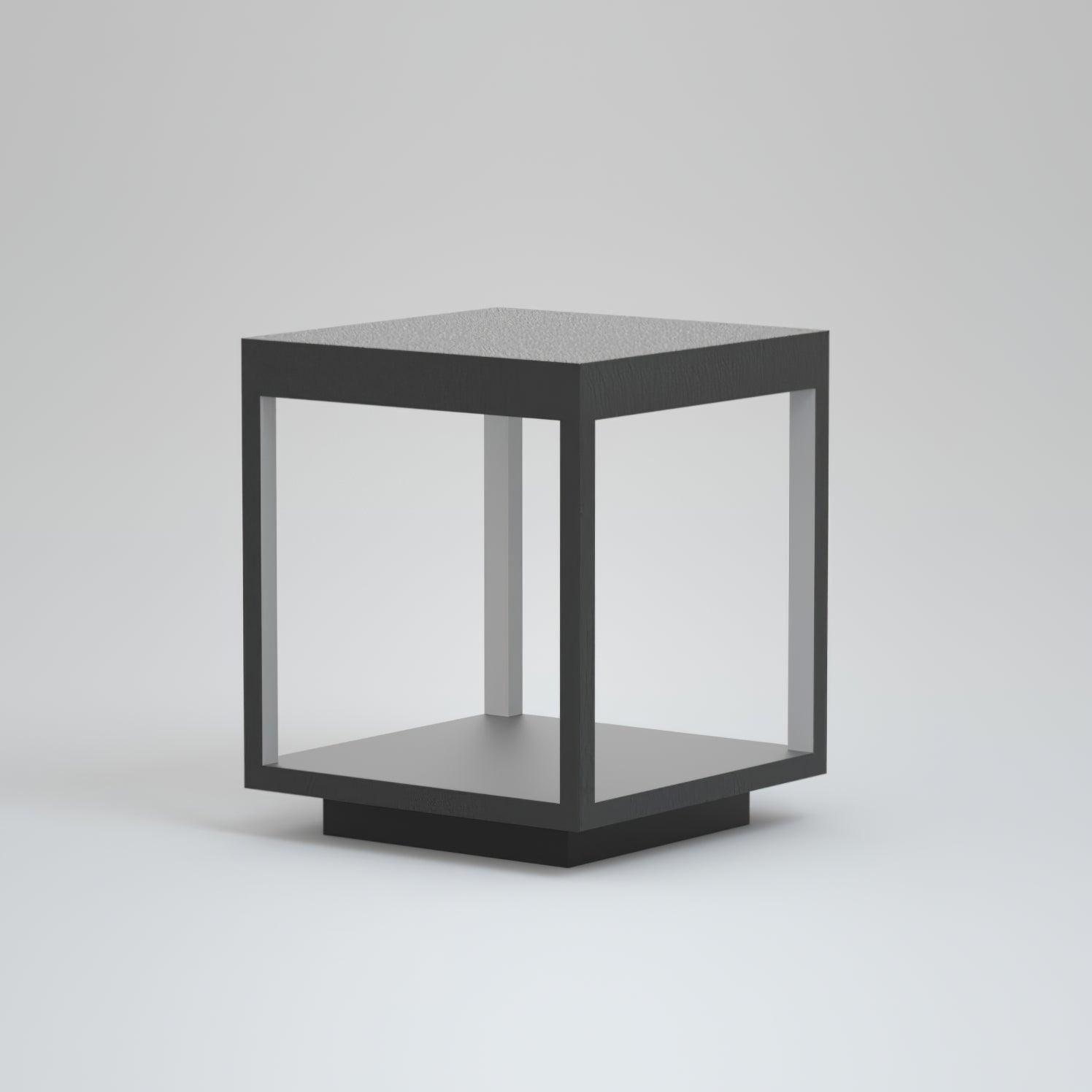 Square Frame Solar Outdoor Light Table Lamp