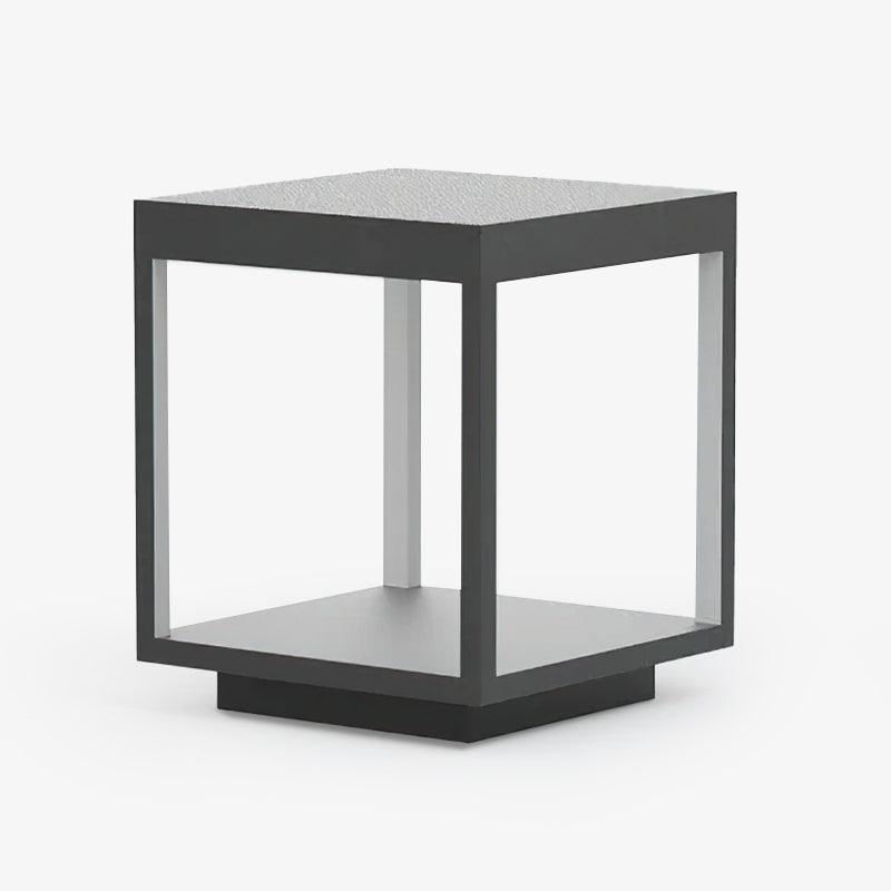 Square Frame Solar Outdoor Light Table Lamp