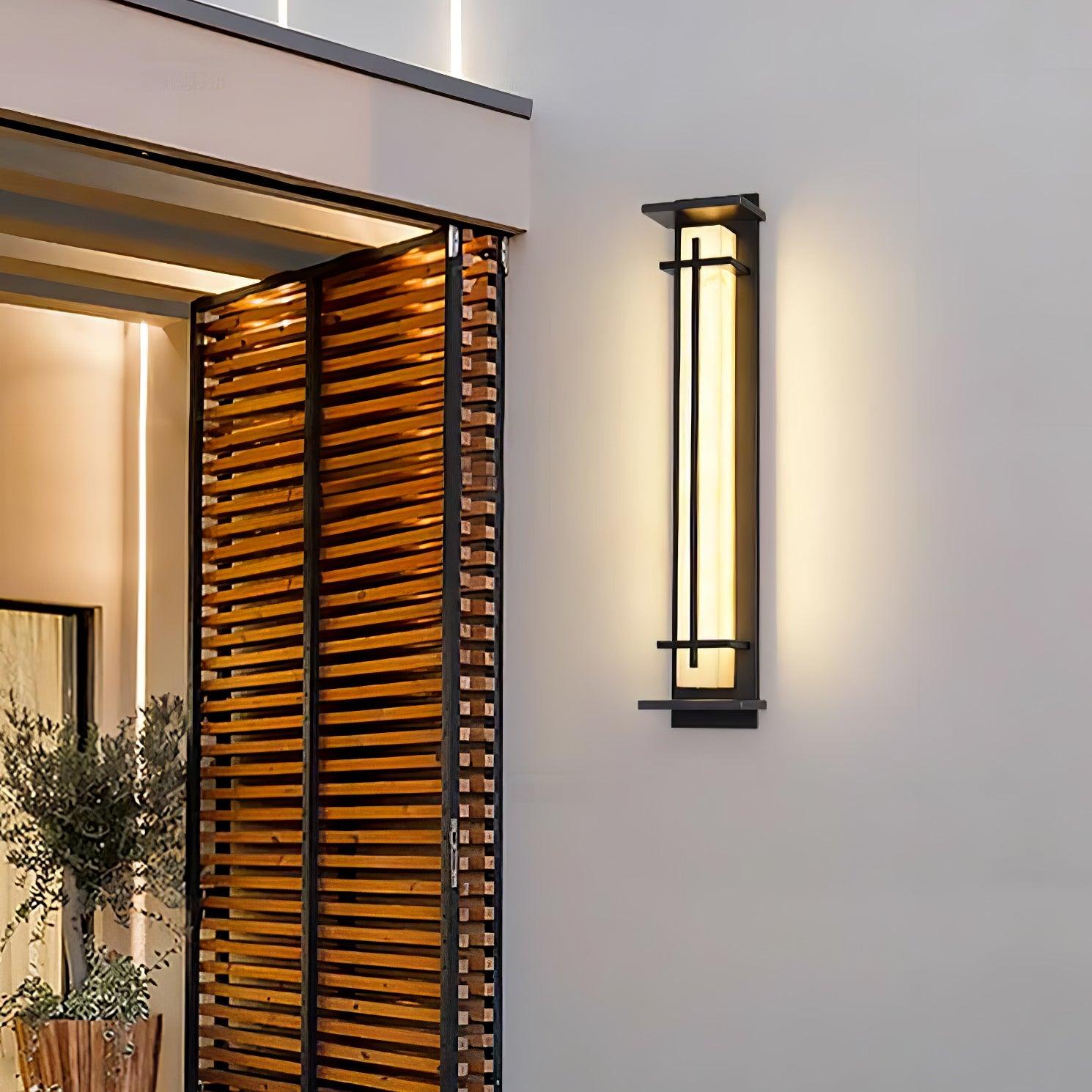 Square Exterior Wall Light, Outdoor Wall Light, detail 4