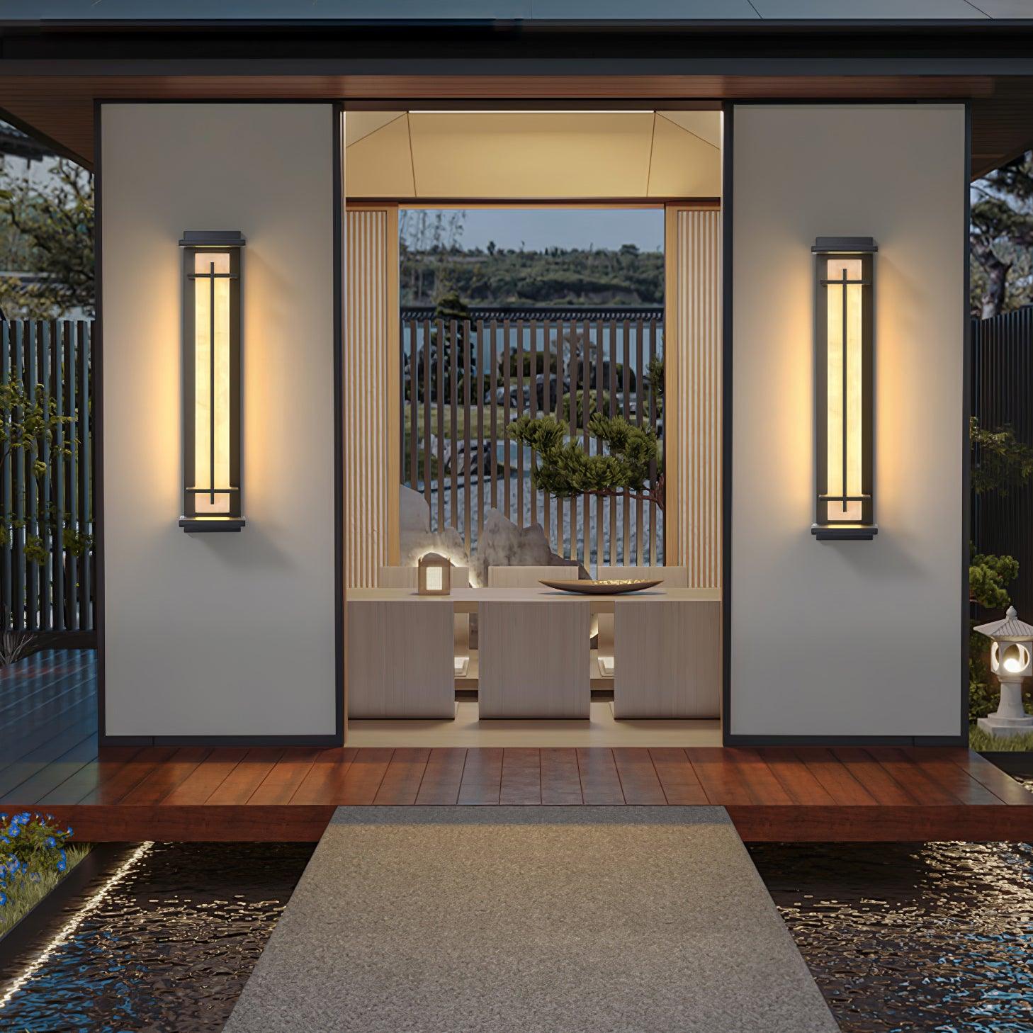 Square Exterior Wall Light, Outdoor Wall Light, detail 3