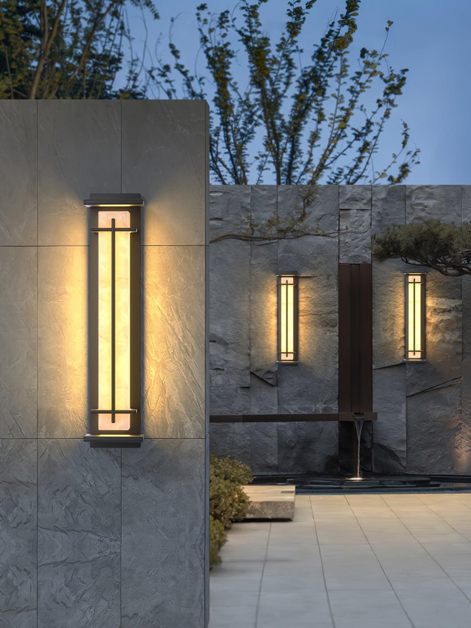 Square Exterior Wall Light, Outdoor Wall Light, detail 6