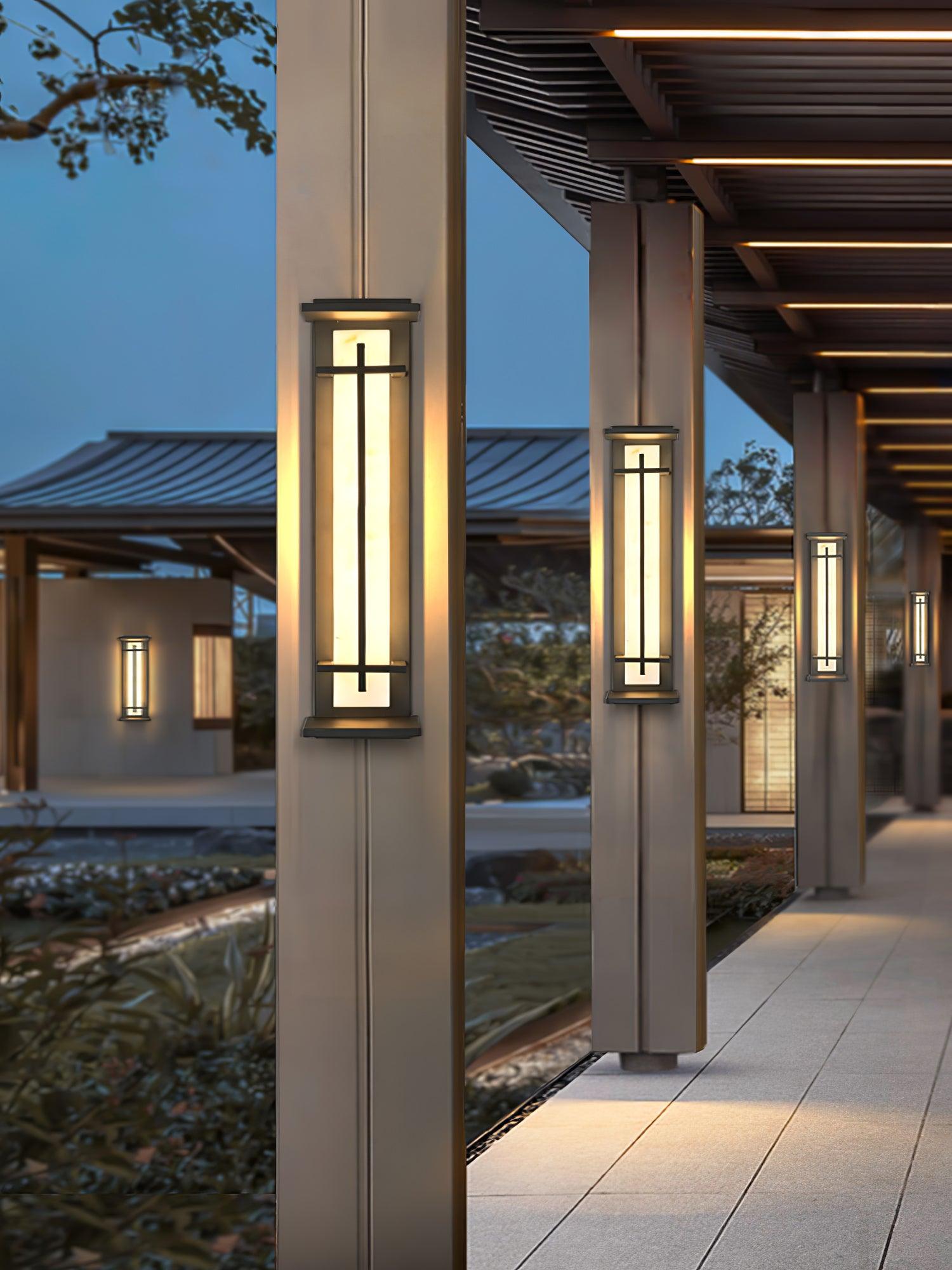 Square Exterior Wall Light, Outdoor Wall Light, detail 7