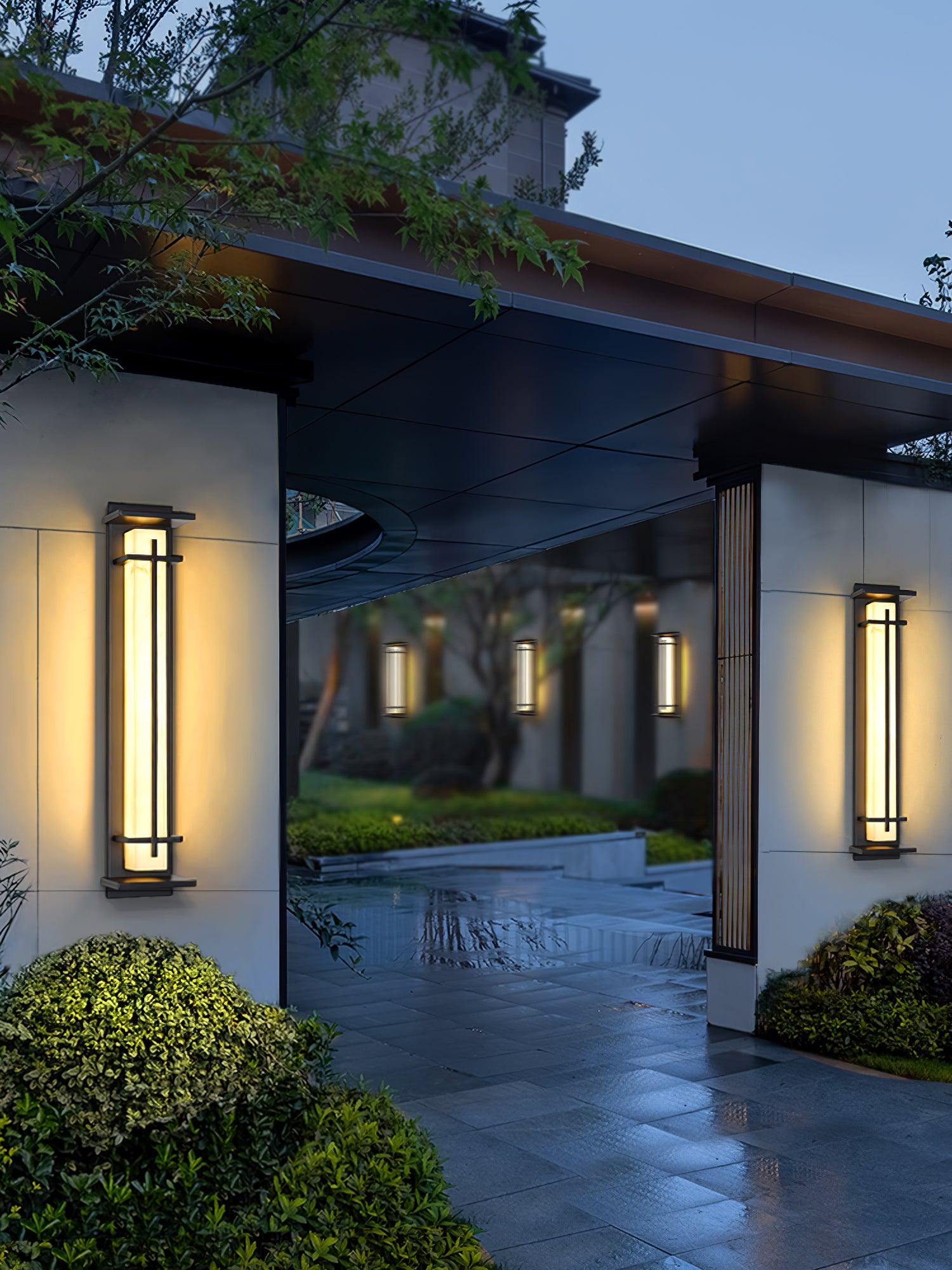 Square Exterior Wall Light, Outdoor Wall Light, detail 8
