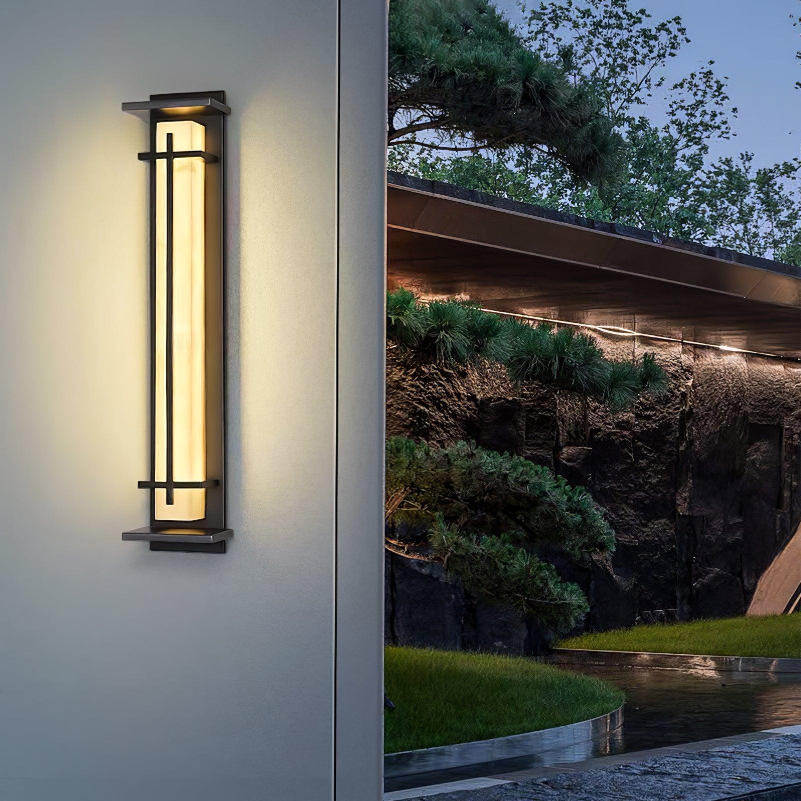 Square Exterior Wall Light, Outdoor Wall Light, detail 9