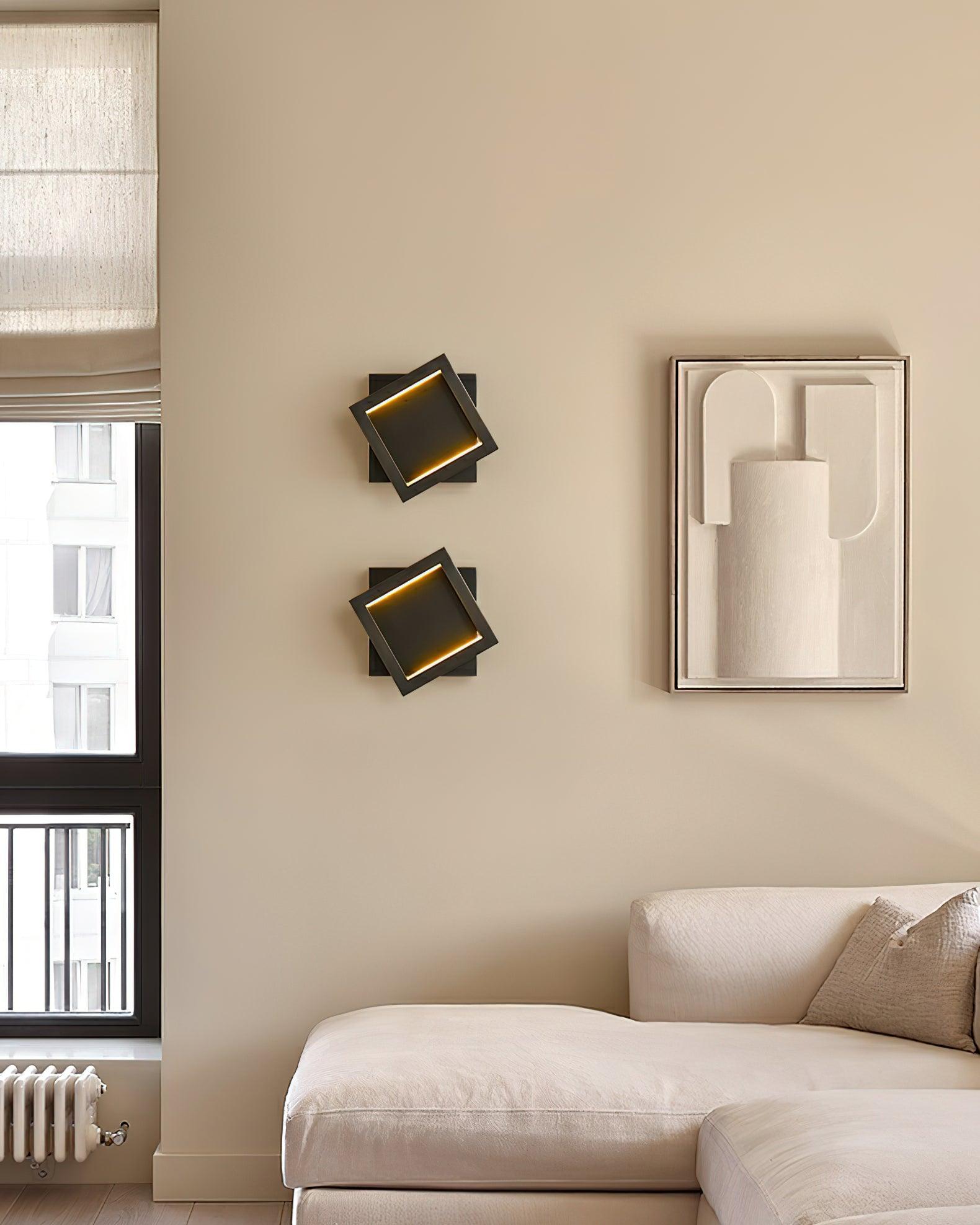 Square Wall Light 7.5