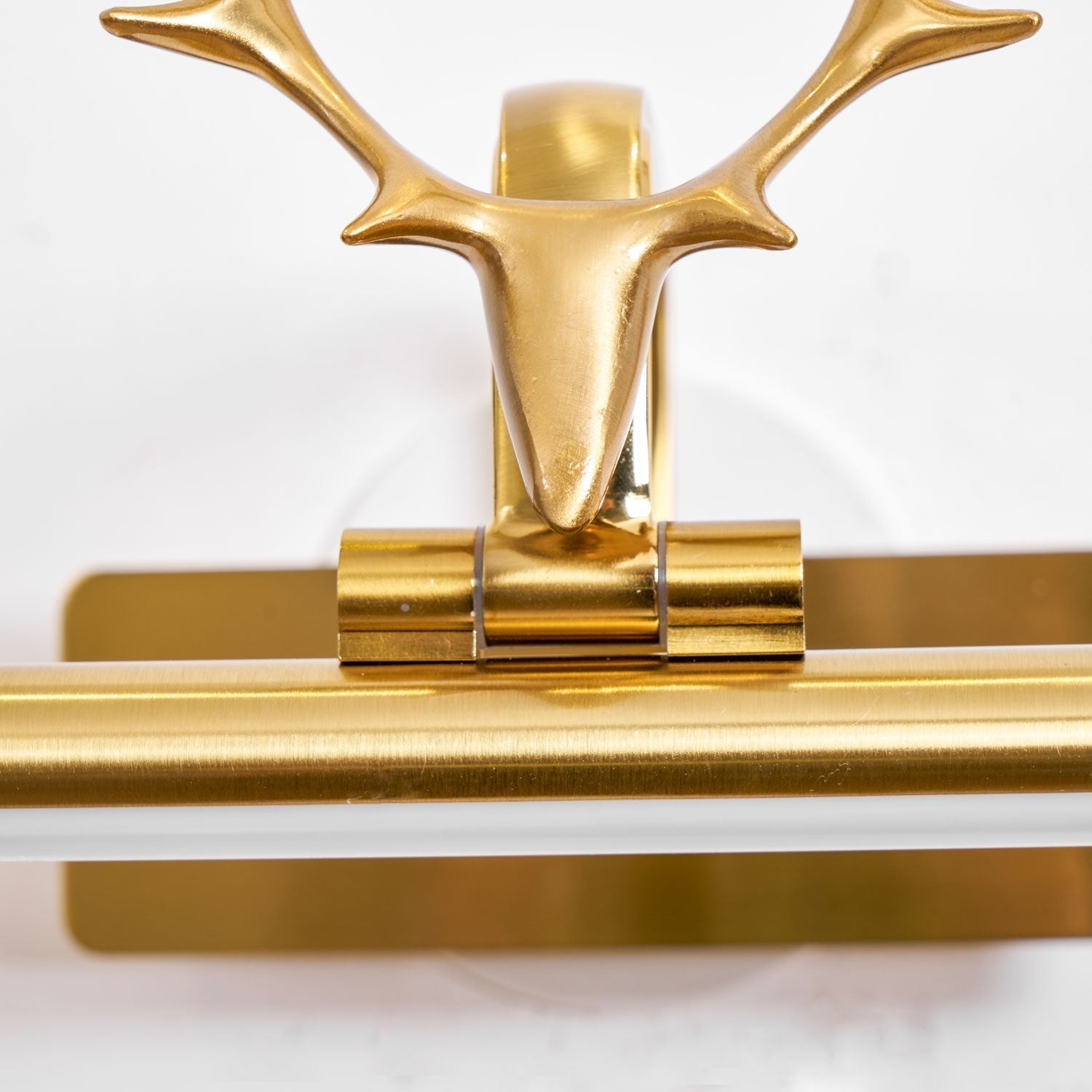 Stag Horn Wall Light, Hardwired Wall Sconce, detail 25