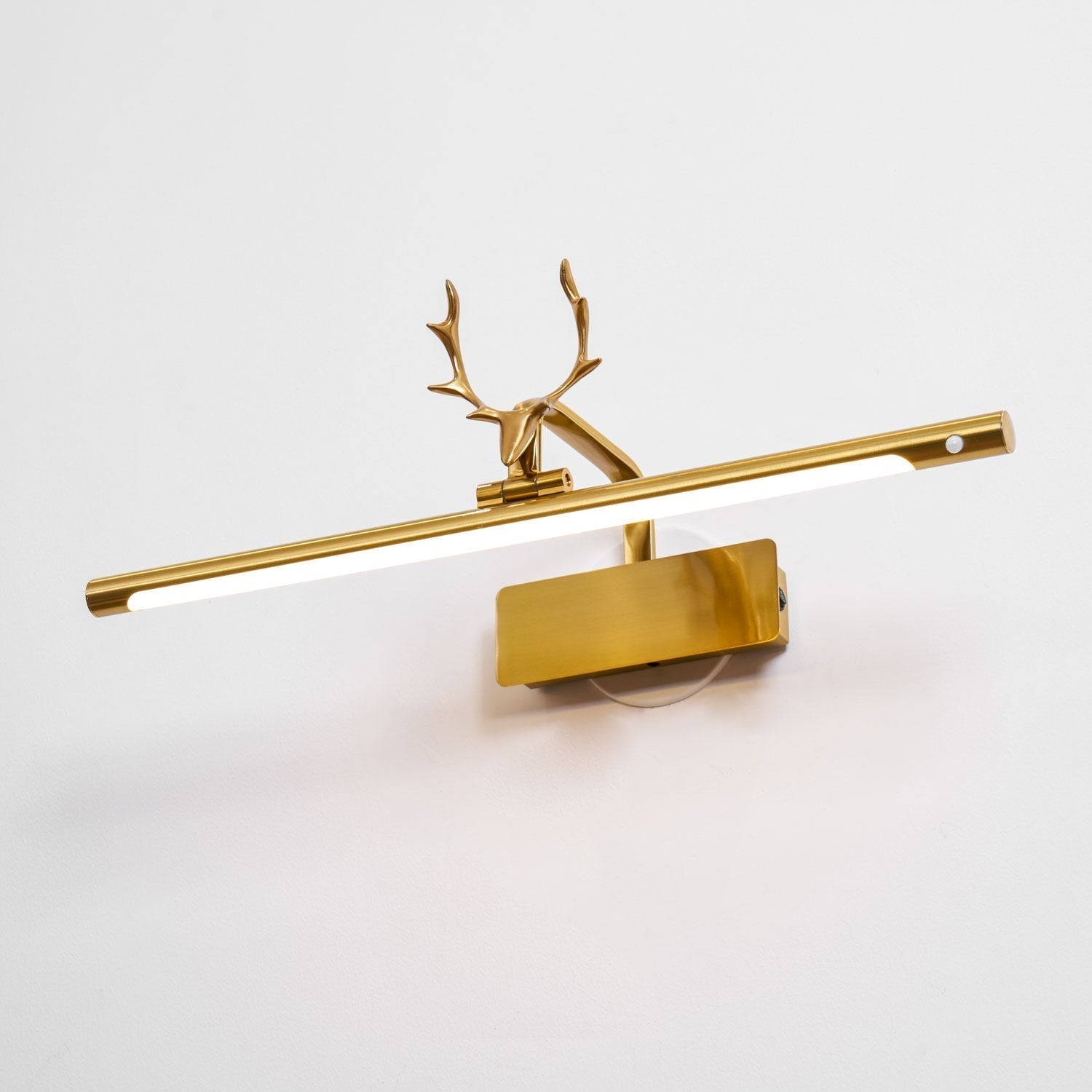 Stag Horn Wall Light, Hardwired Wall Sconce, detail 31