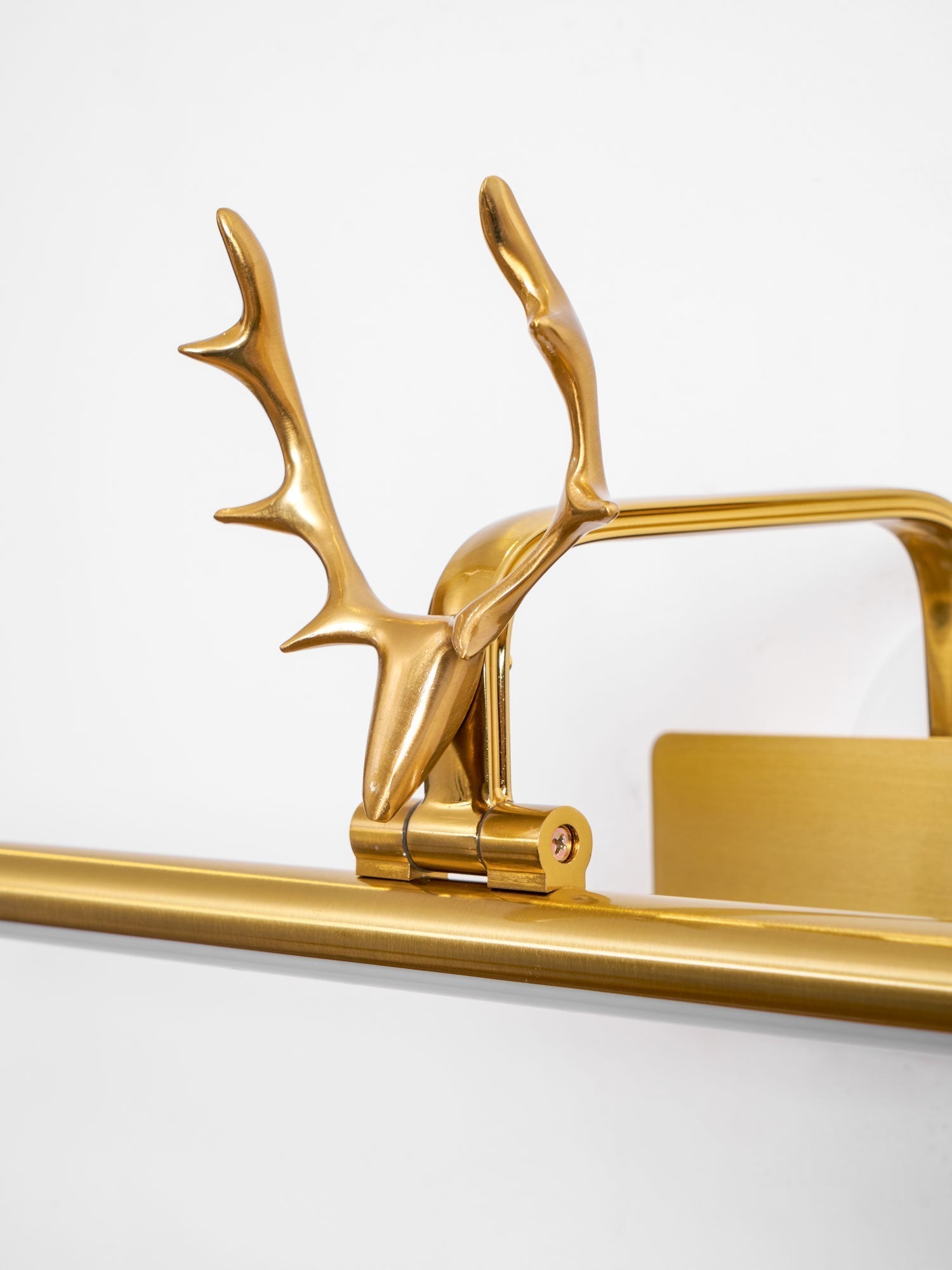Stag Horn Wall Light, Hardwired Wall Sconce, detail 15